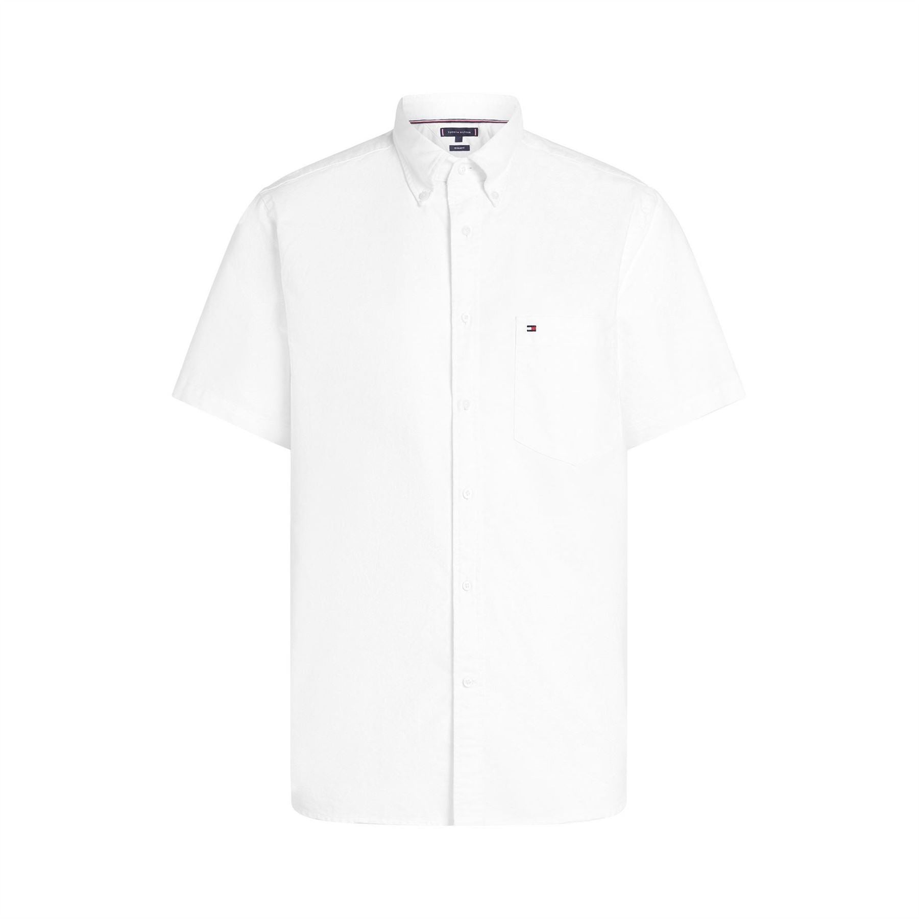 Tommy Hilfiger Heritage Oxford Short Sleeve Plain Shirt