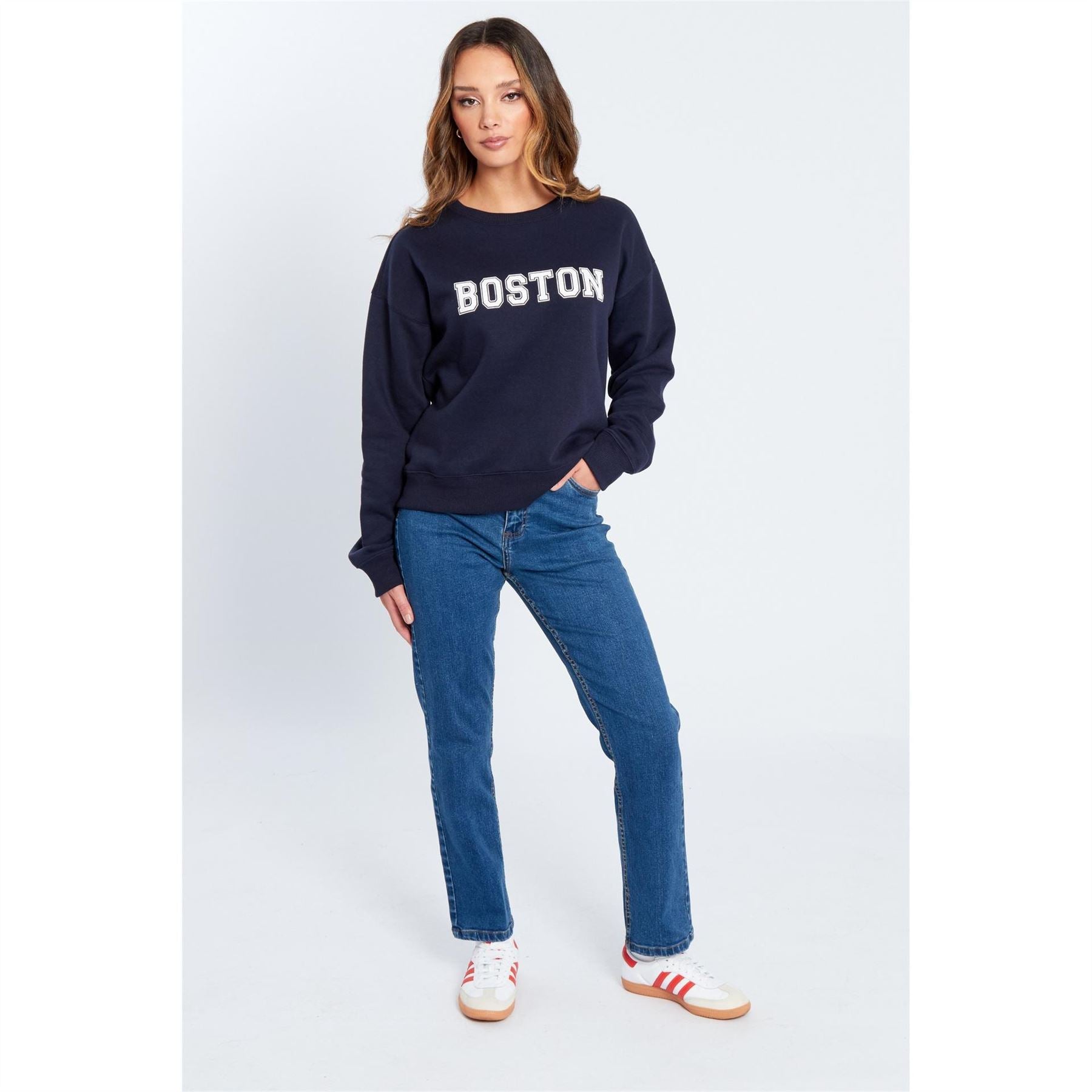 Be You Womens American Sweatshirt