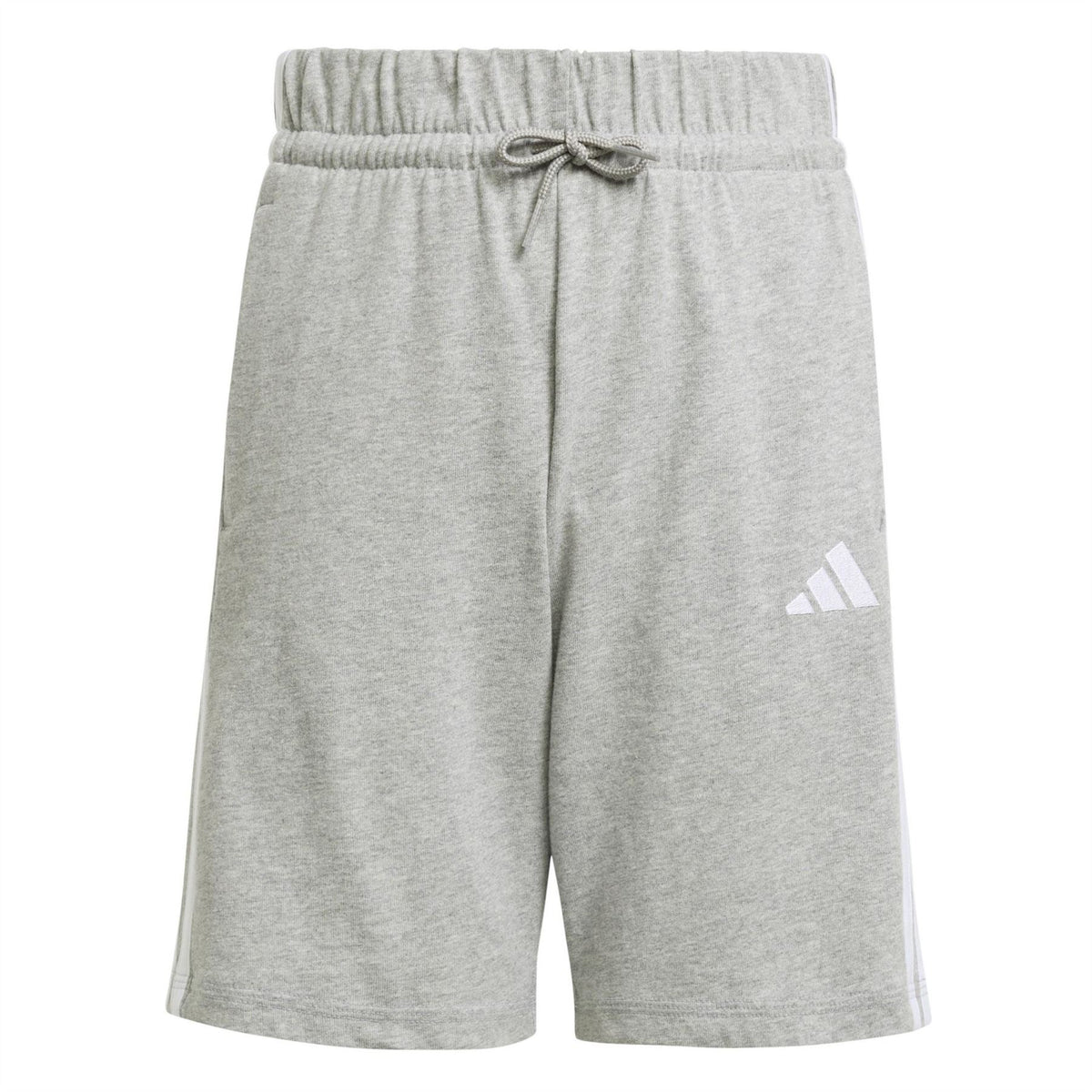 adidas Essentials 3 Stripe Jersey Short Juniors