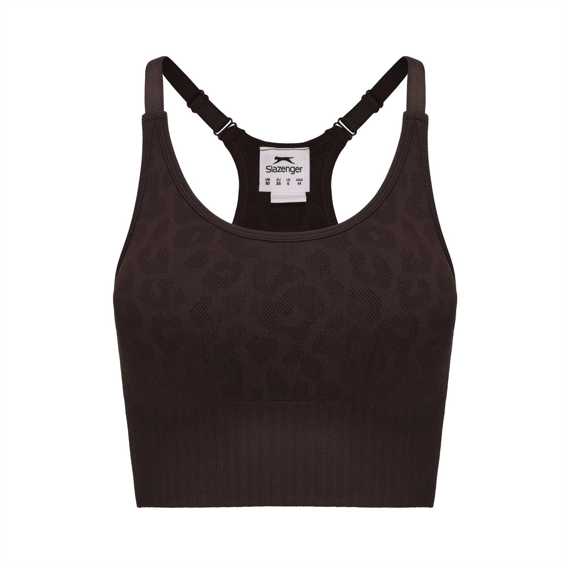 Slazenger Scoop Neck Sleeveless Bra and Set