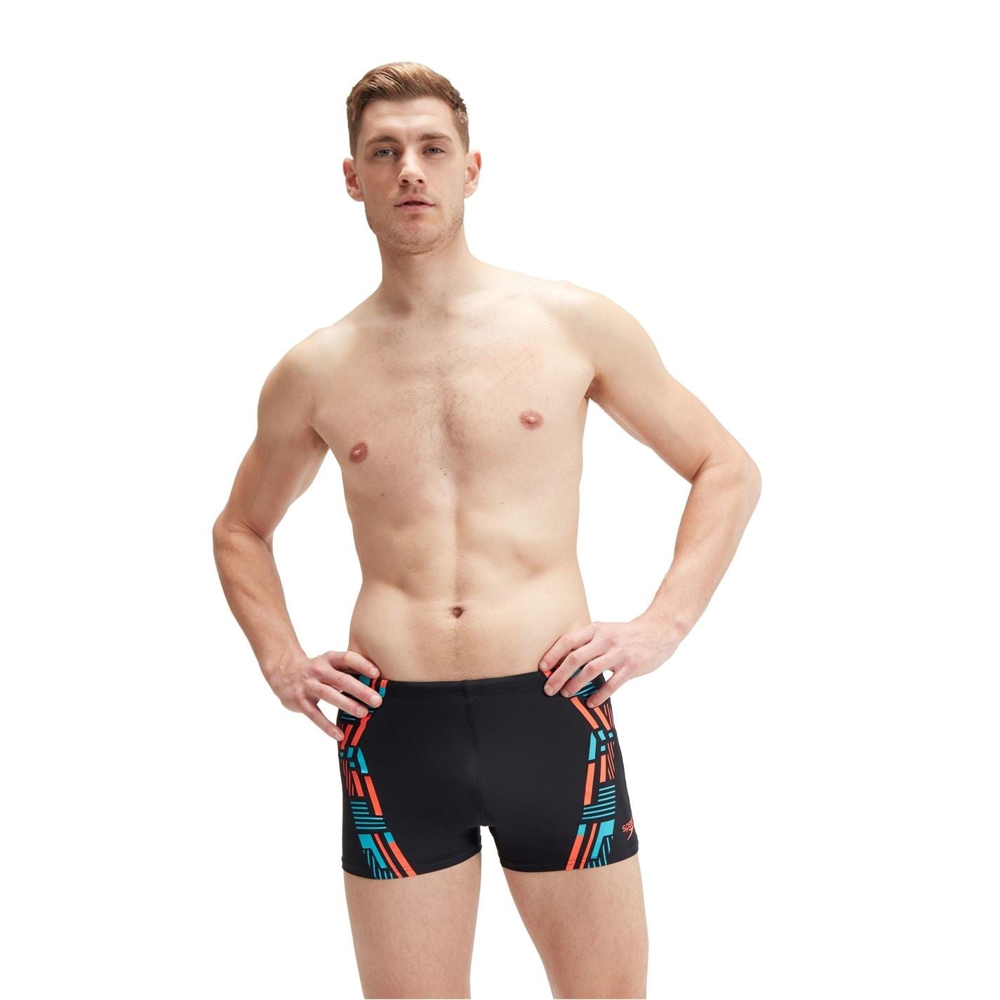 Speedo Mens Tech Print Aquashorts