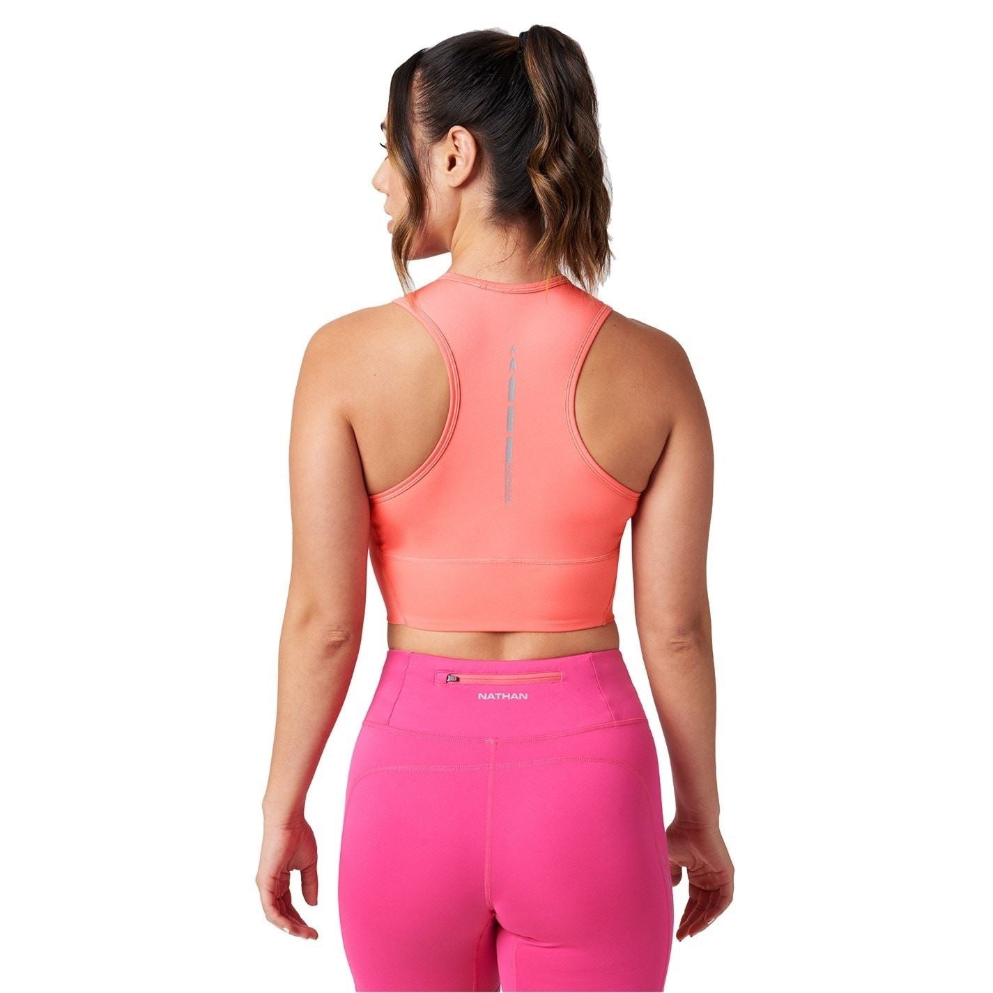 Nathan Snug Fit Cropped Sports Bra