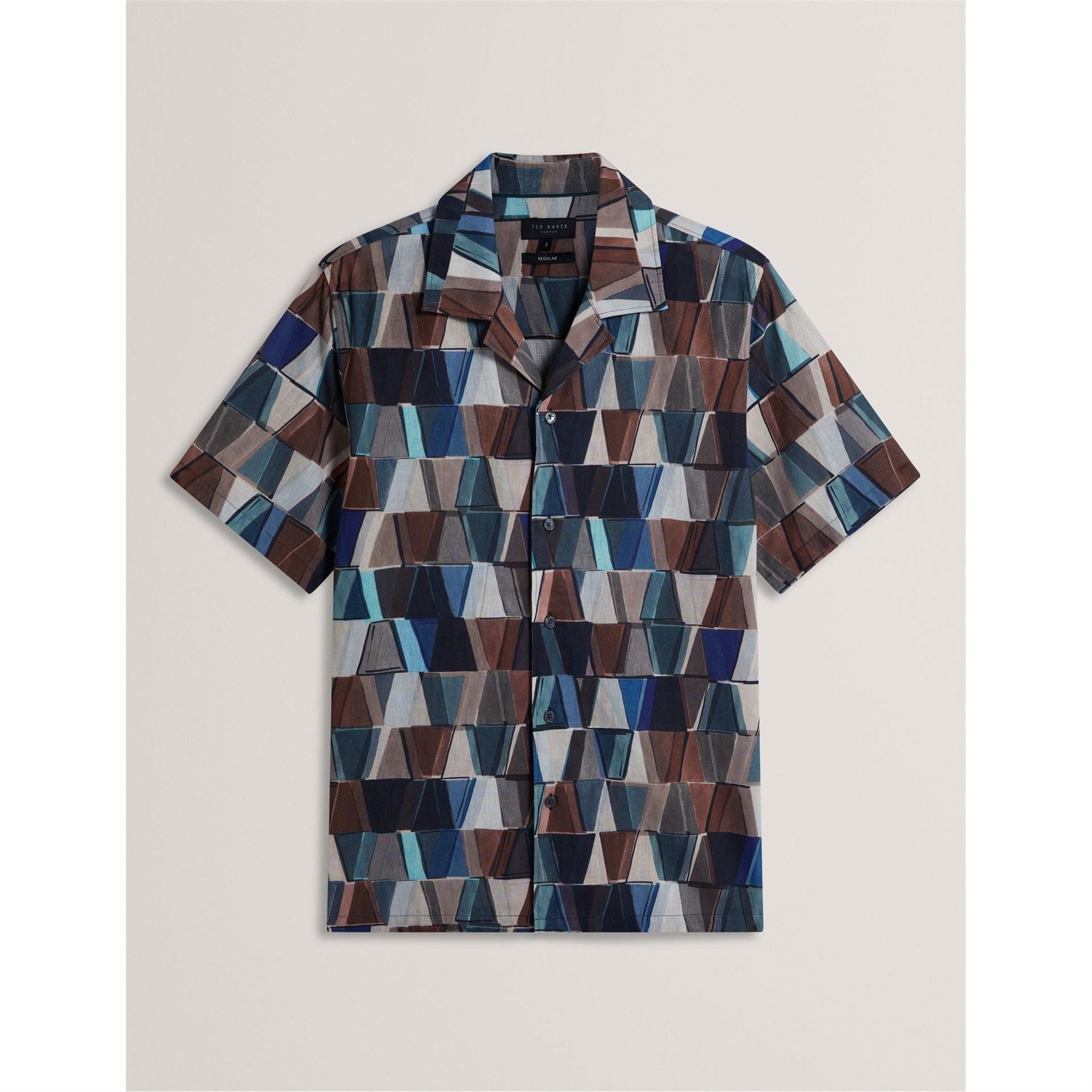Ted Baker SS Linen Print T Sn62