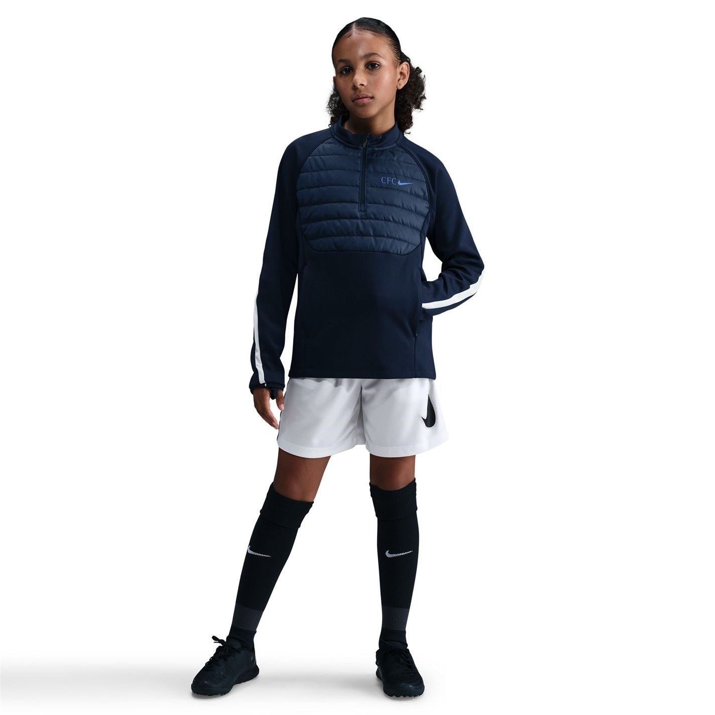 Nike Chelsea Winter Warrior Drill Top Juniors