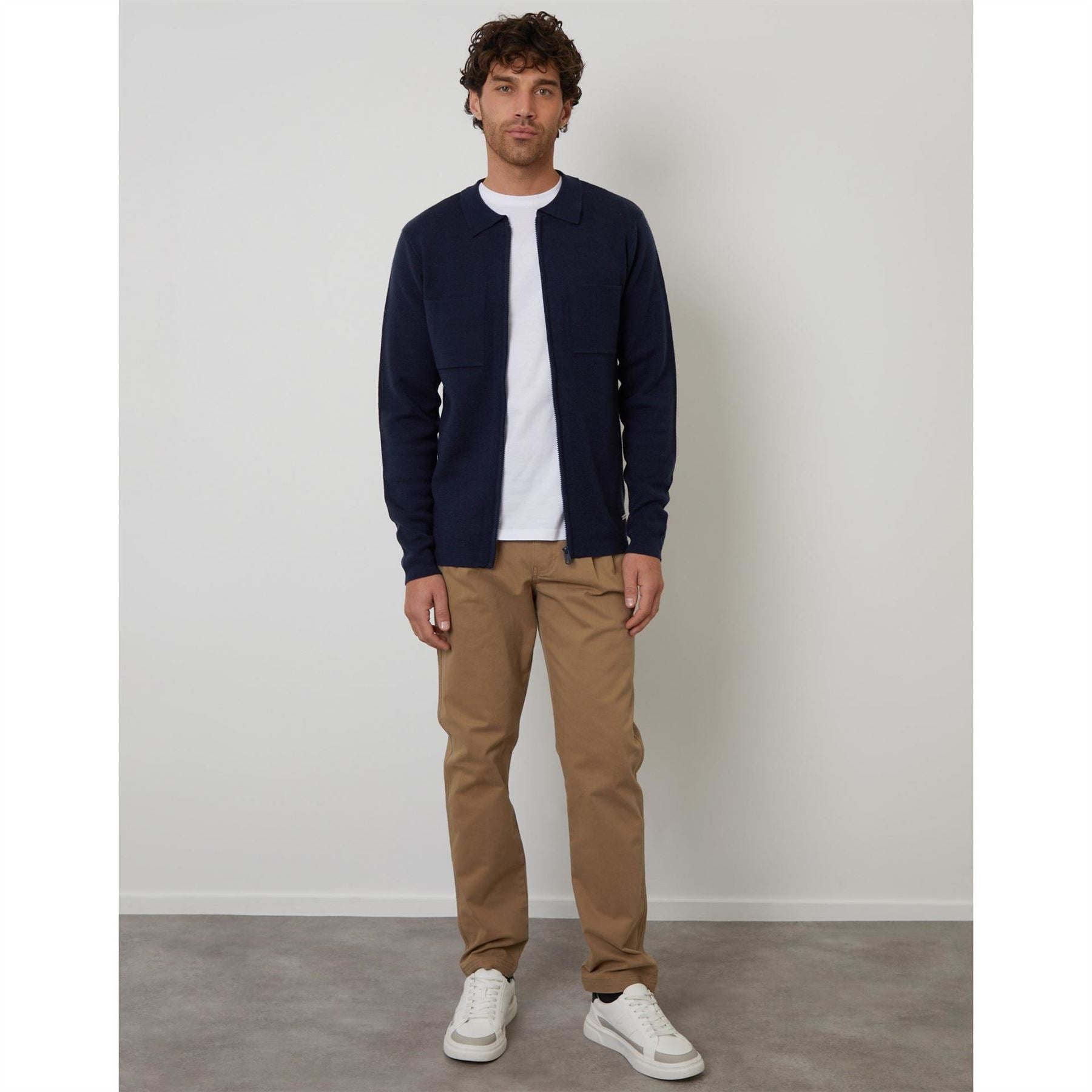 Threadbare Burleigh Zp Cardi