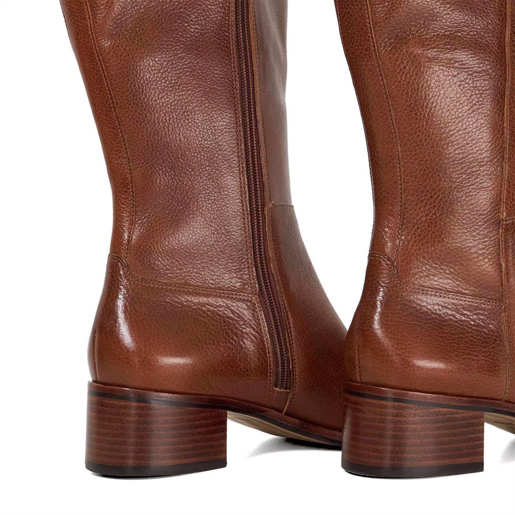 Dune London Turner Knee High Block Heel Boots