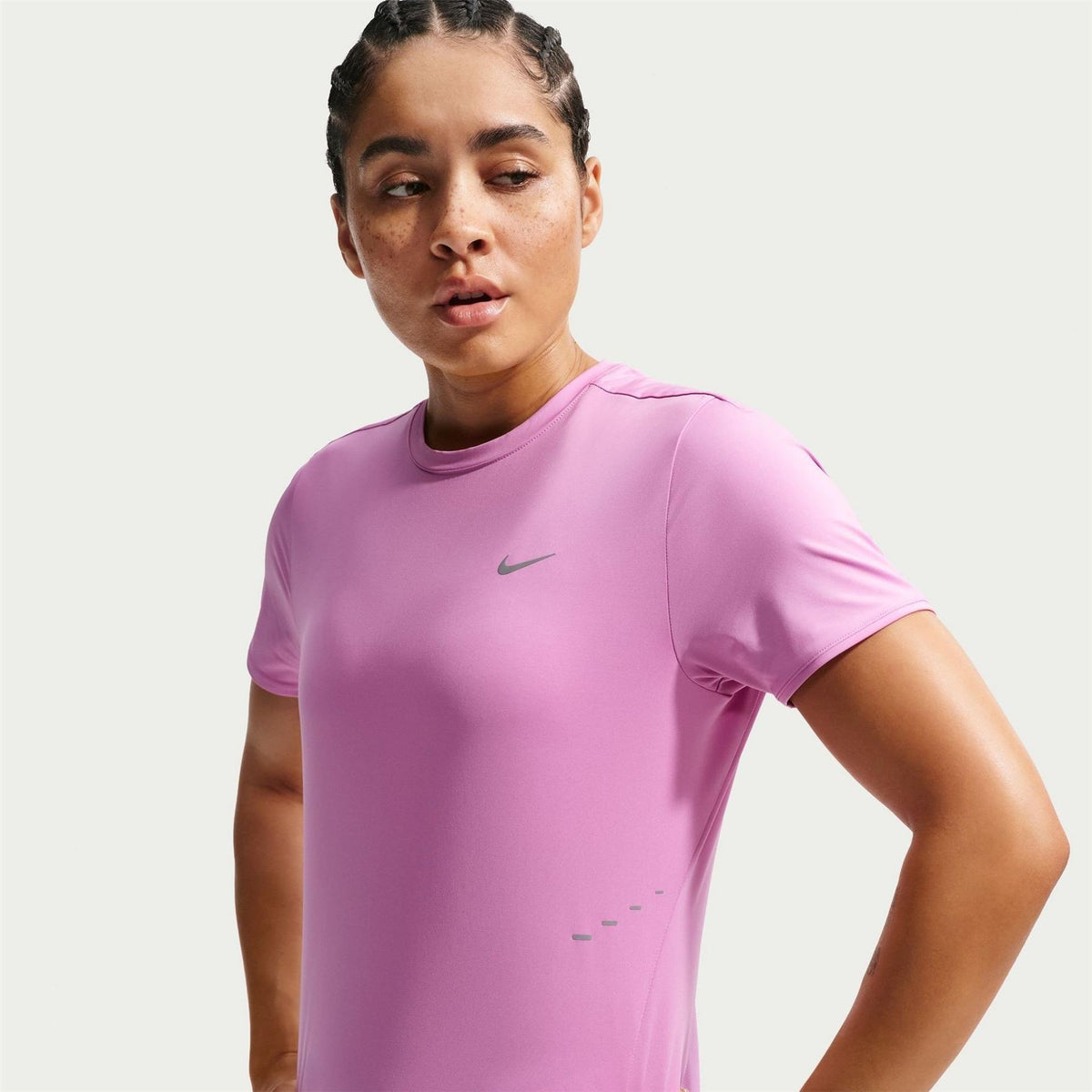 Nike Womens Swift Dri Fit Short Sleeve Running Top