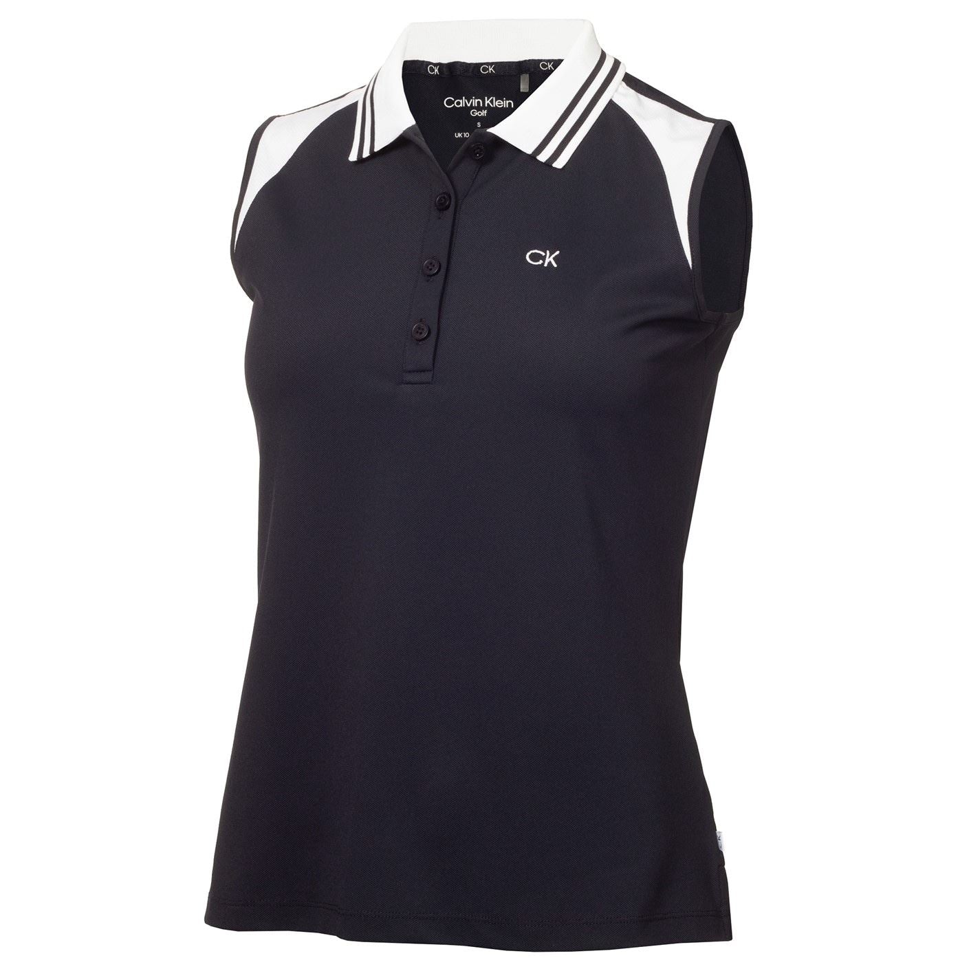 Calvin Klein Golf Sleeveless Performance Polo Shirt