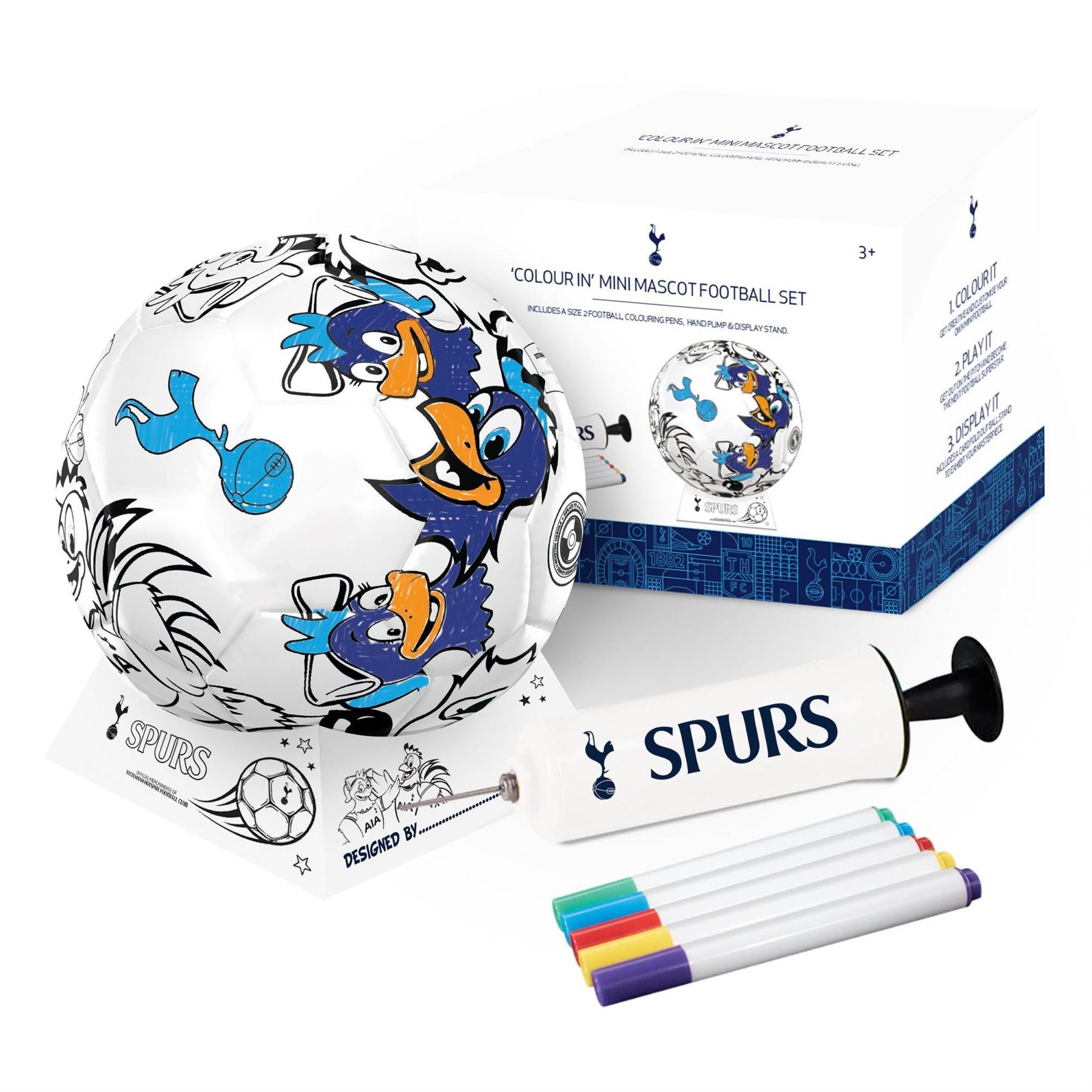 Team Colour In Football Supporter Set
