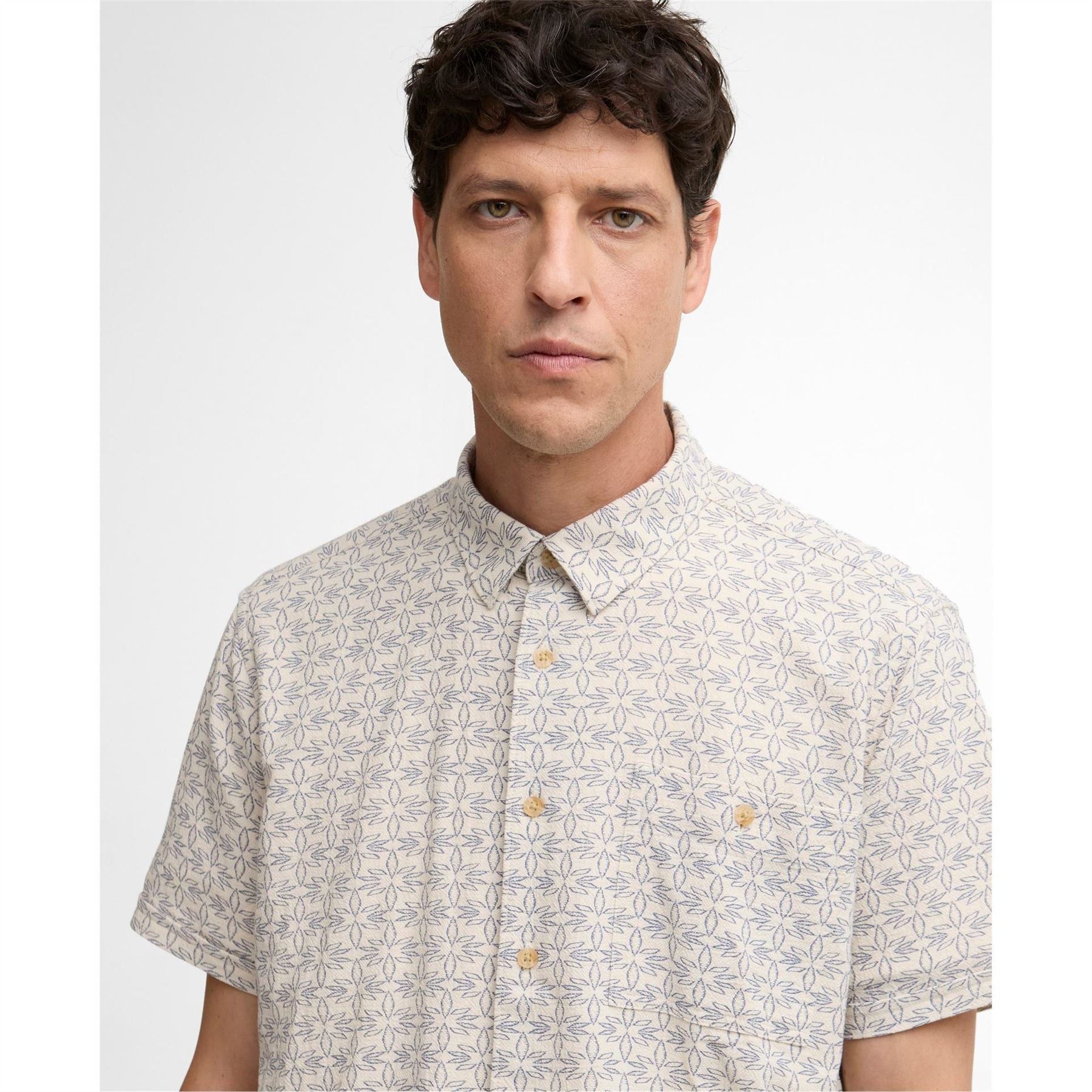 Barbour Patterned Short Sleeve Shirt