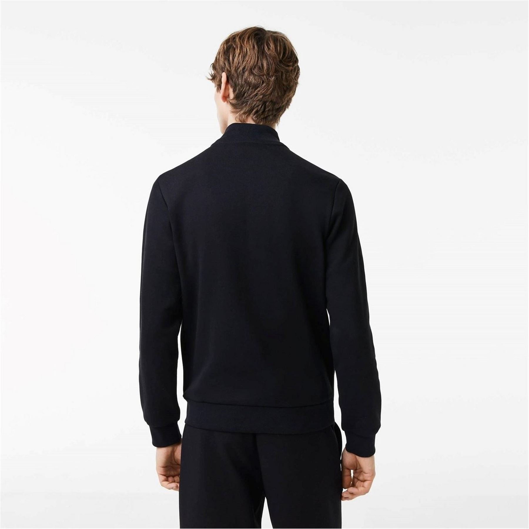 Lacoste Full Zip Funnel Sweatshirt