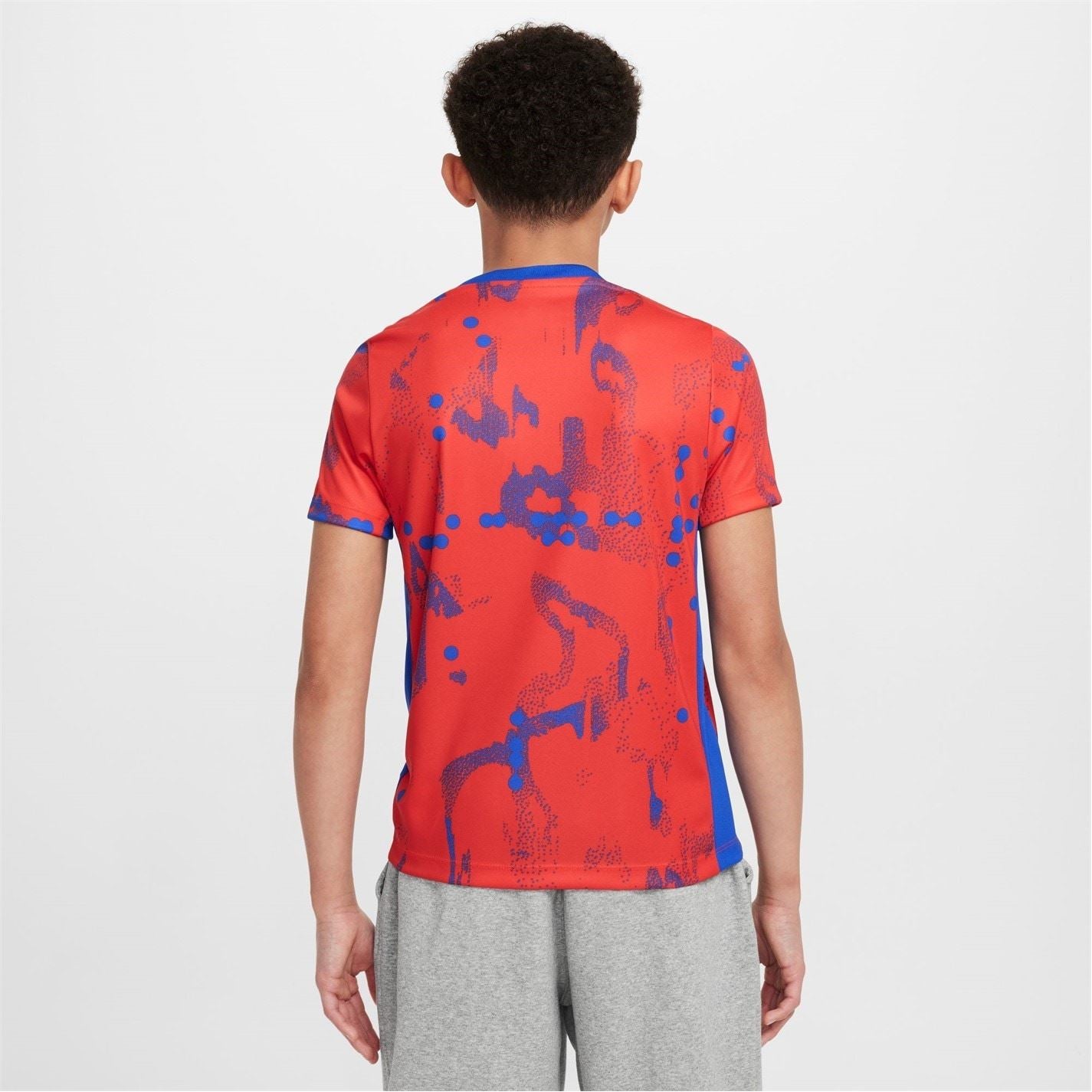 Nike Atletico Madrid Home Pre Match Shirt 2024 2025 Juniors