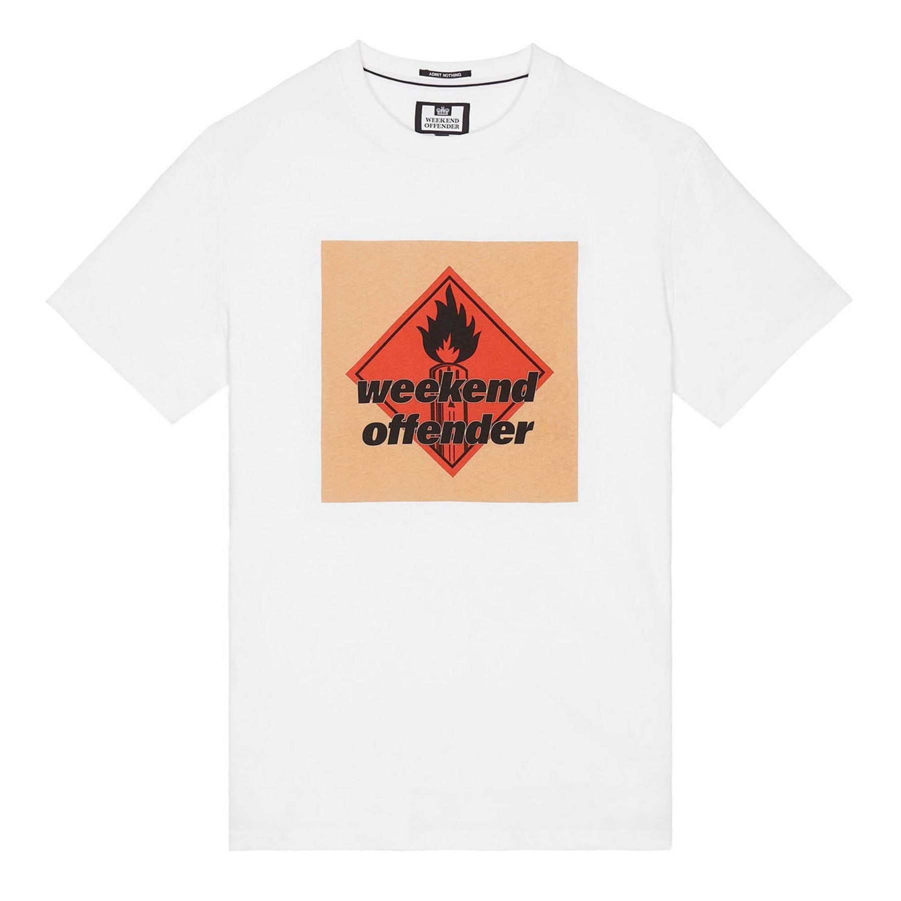 Weekend Offender Blue Line Graphic T Shirt