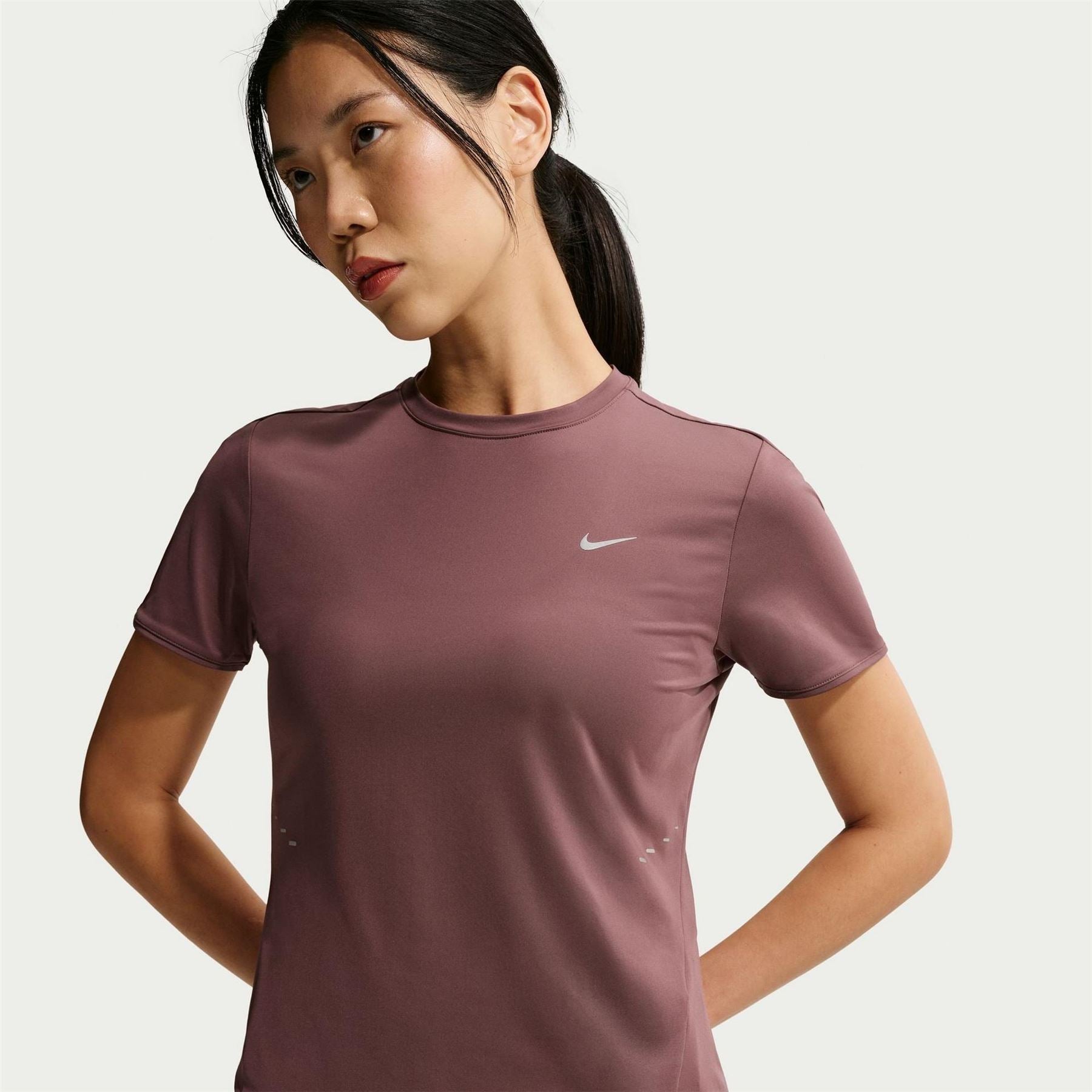 Nike Womens Swift Dri Fit Short Sleeve Running Top