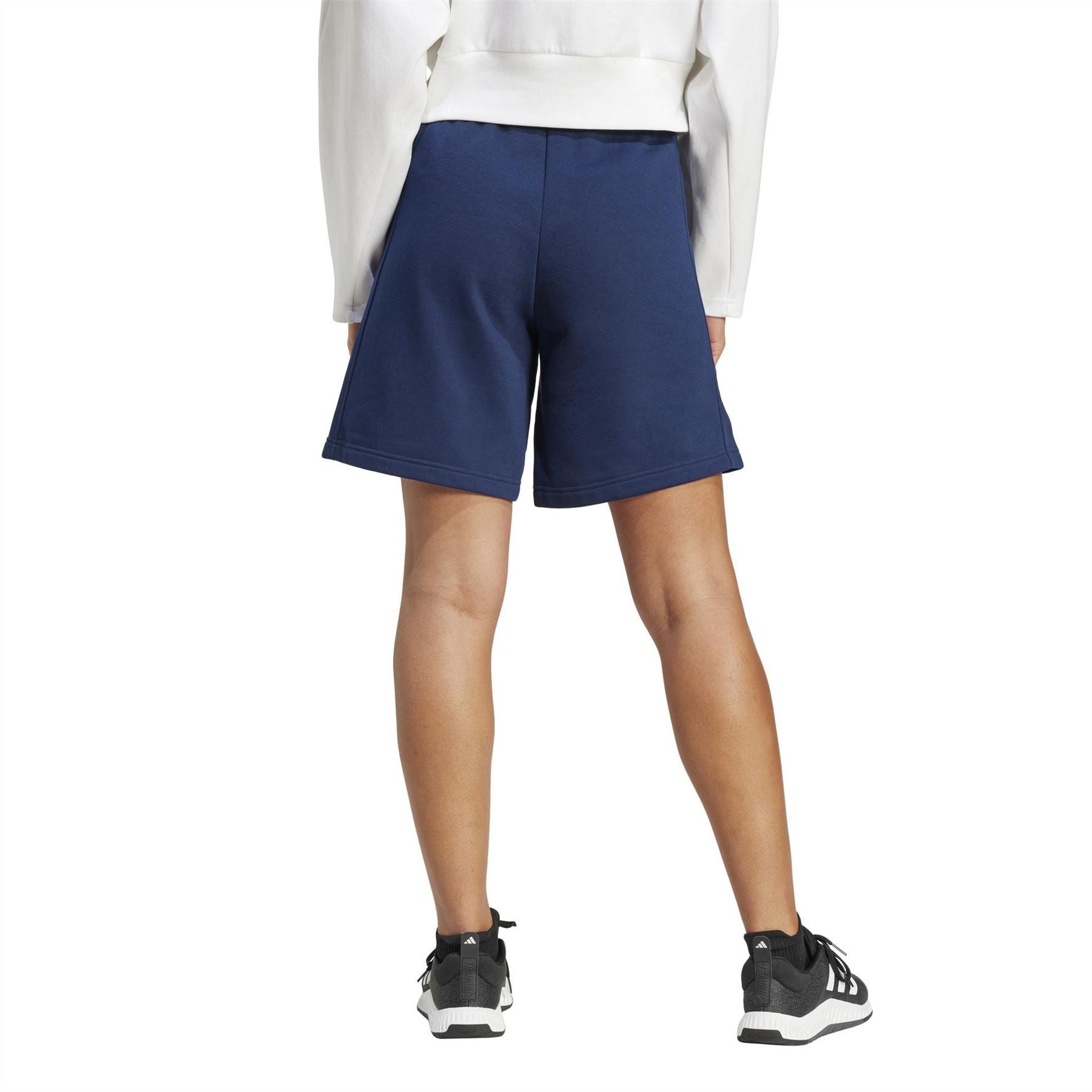 adidas Logo Print Fitness Sweat Shorts