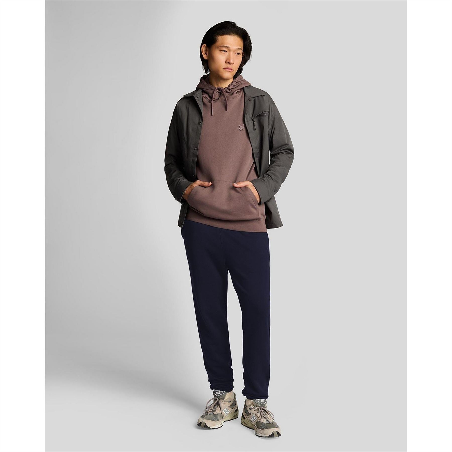 Lyle and Scott Closed Hem Fleece Joggers