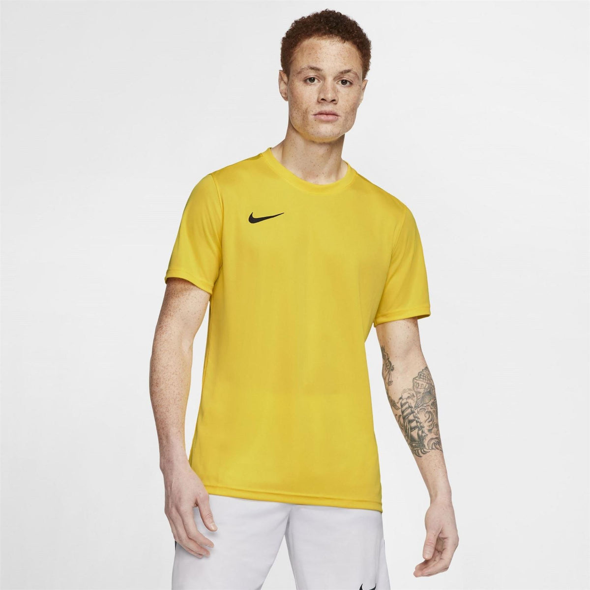 Nike Mens Fit Park 7 Short Sleeve Football Jersey (stock)