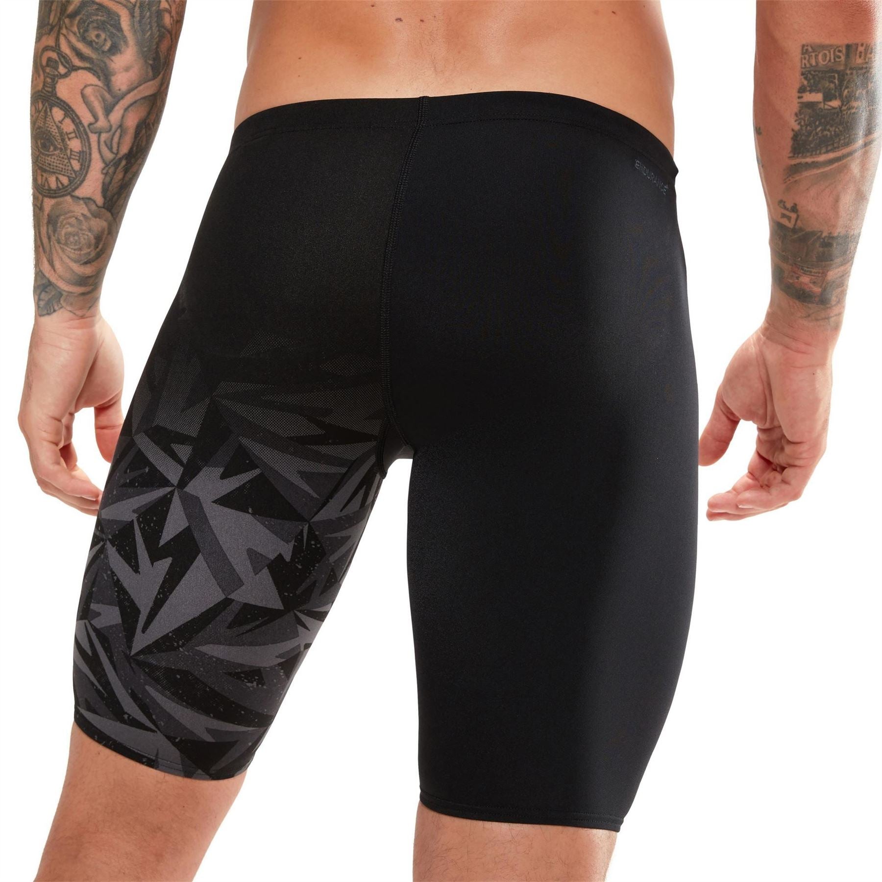Speedo Mens Placement V Cut Jammer Shorts