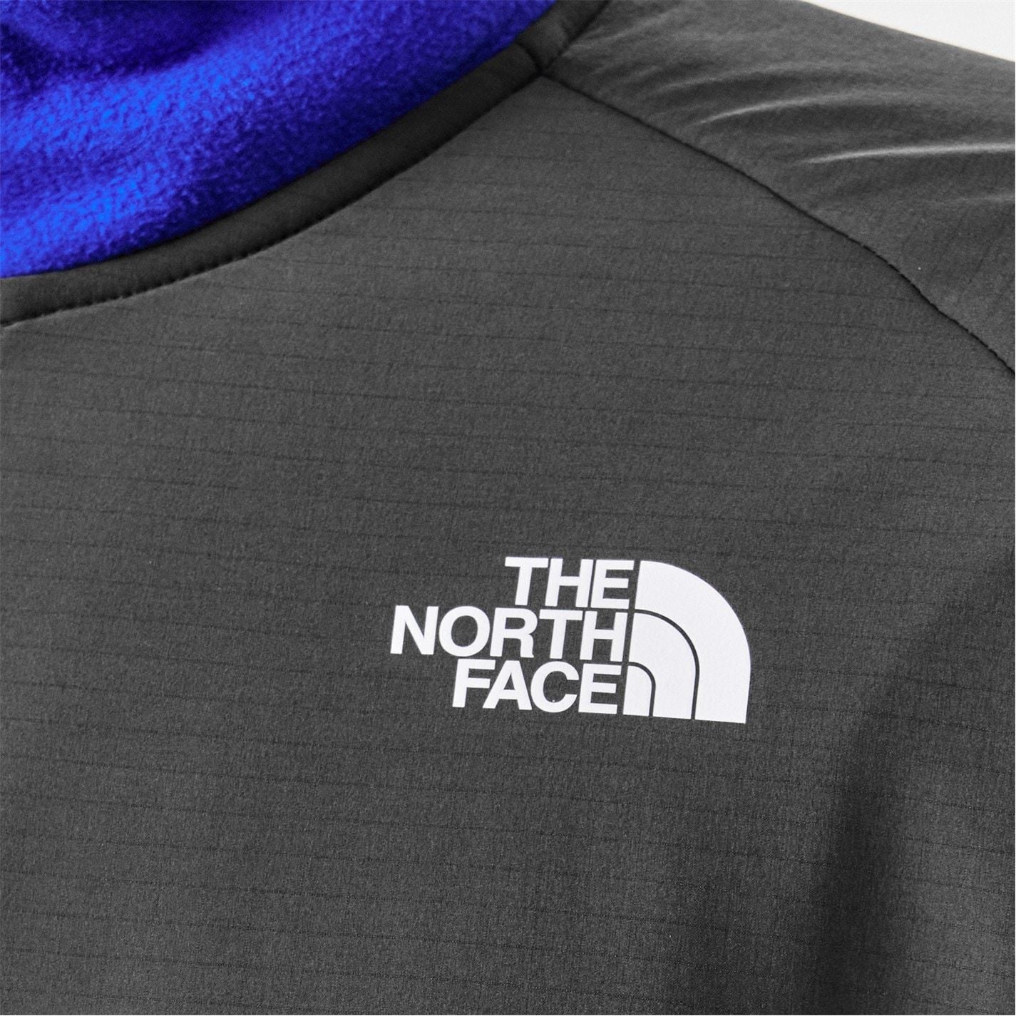 The North Face Mens North Face M Glacier Heavyweight Half Zip Tnf B Puffer Jacket