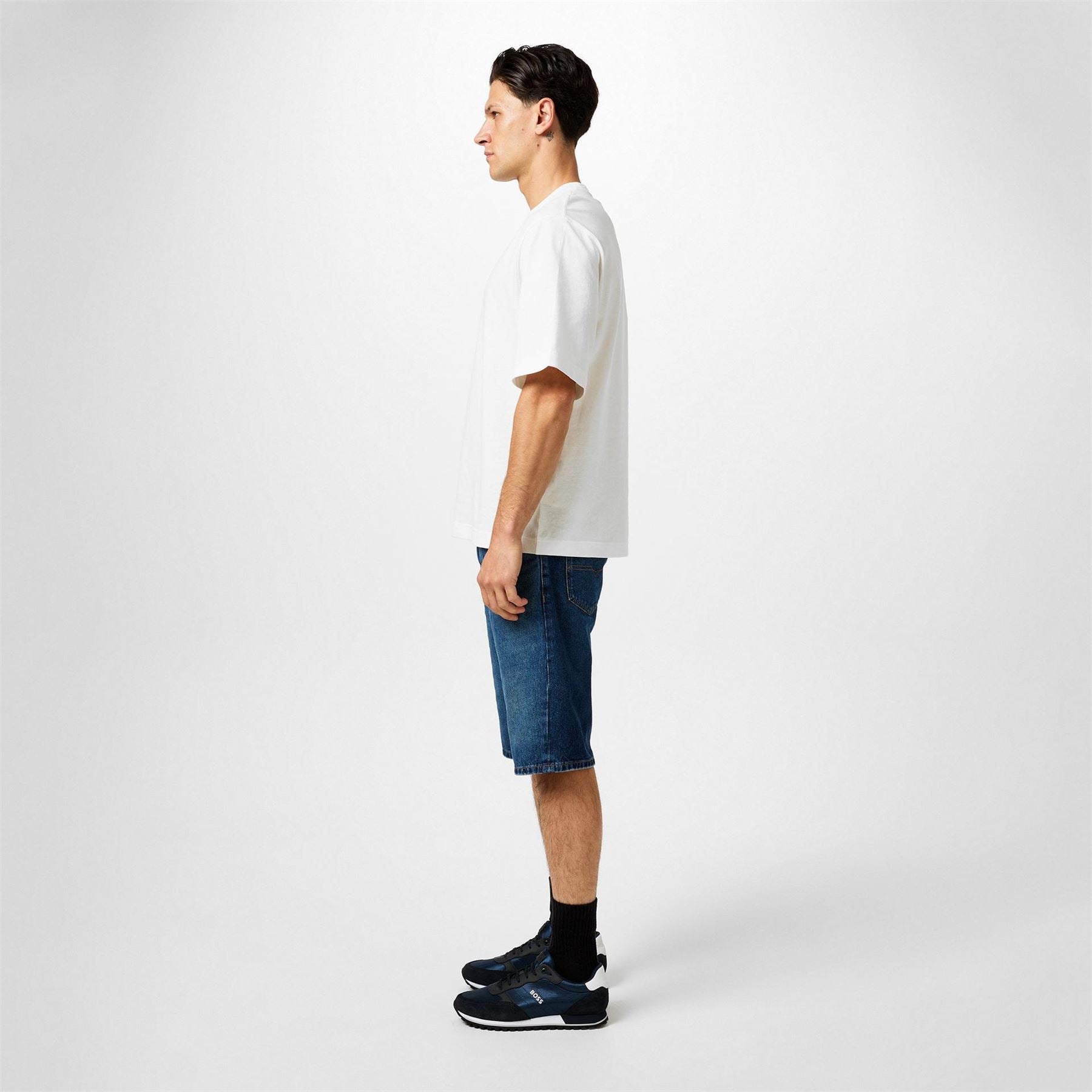 Boss Parkour Runners Textured Mesh Trainers