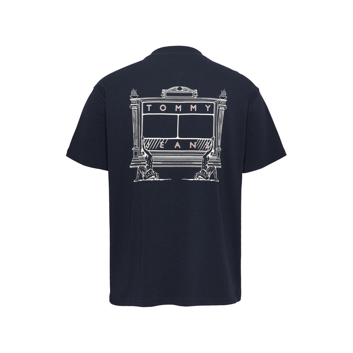 Tommy Jeans Regular Fit Novelty Crew Neck T-Shirt