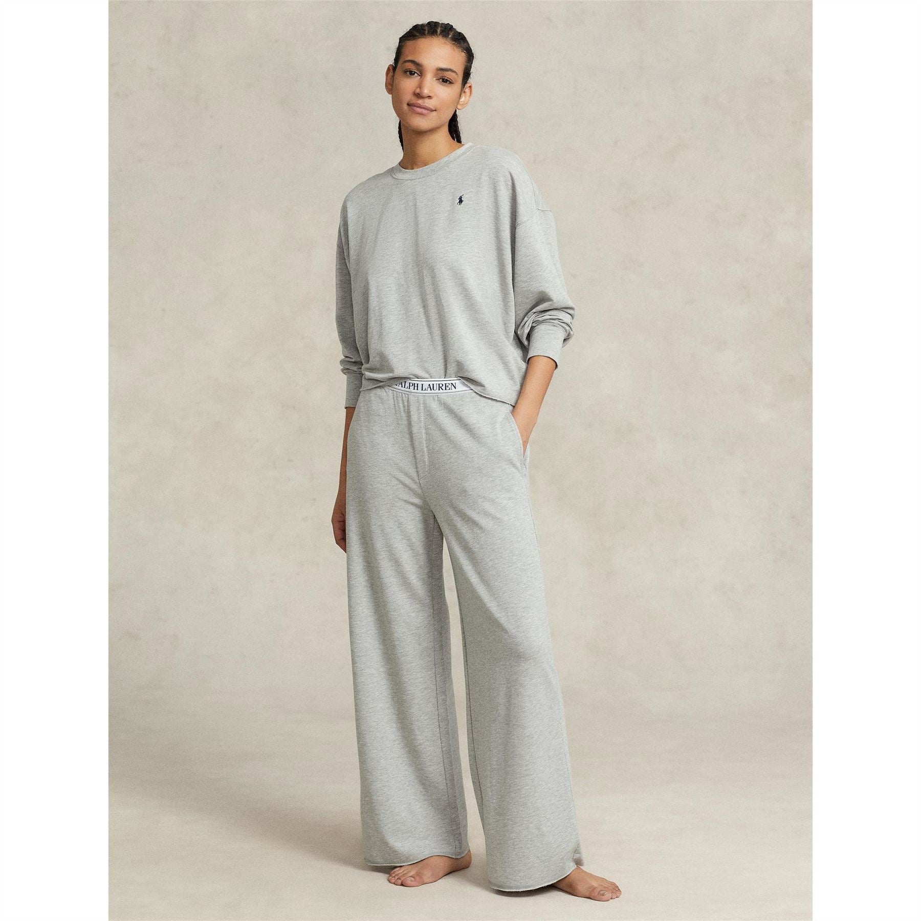 Polo Ralph Lauren Terry Crew Neck 2 Piece Pyjama Set