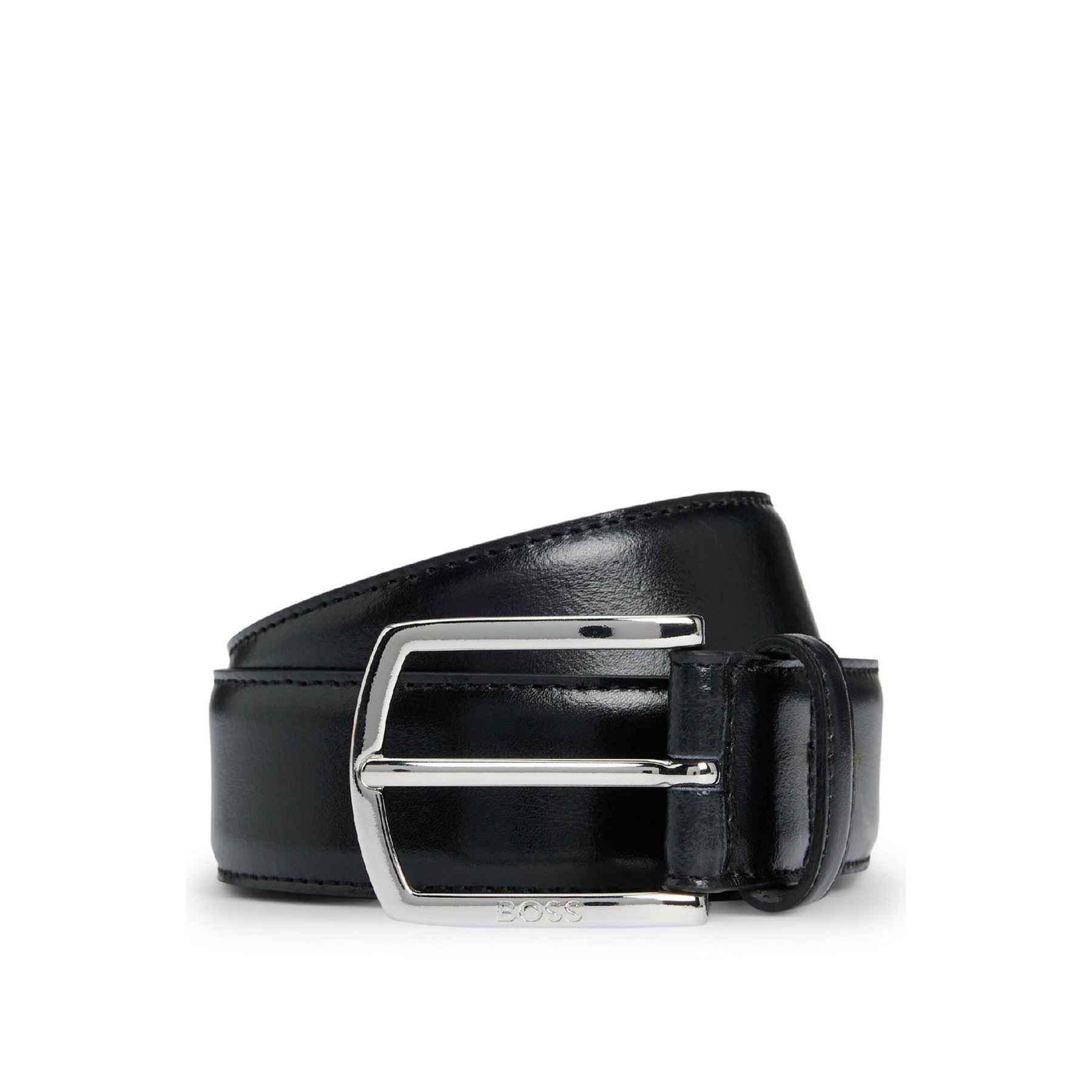 Boss Claus Tx St Sz35 10245933 01 Leather Belt Mens