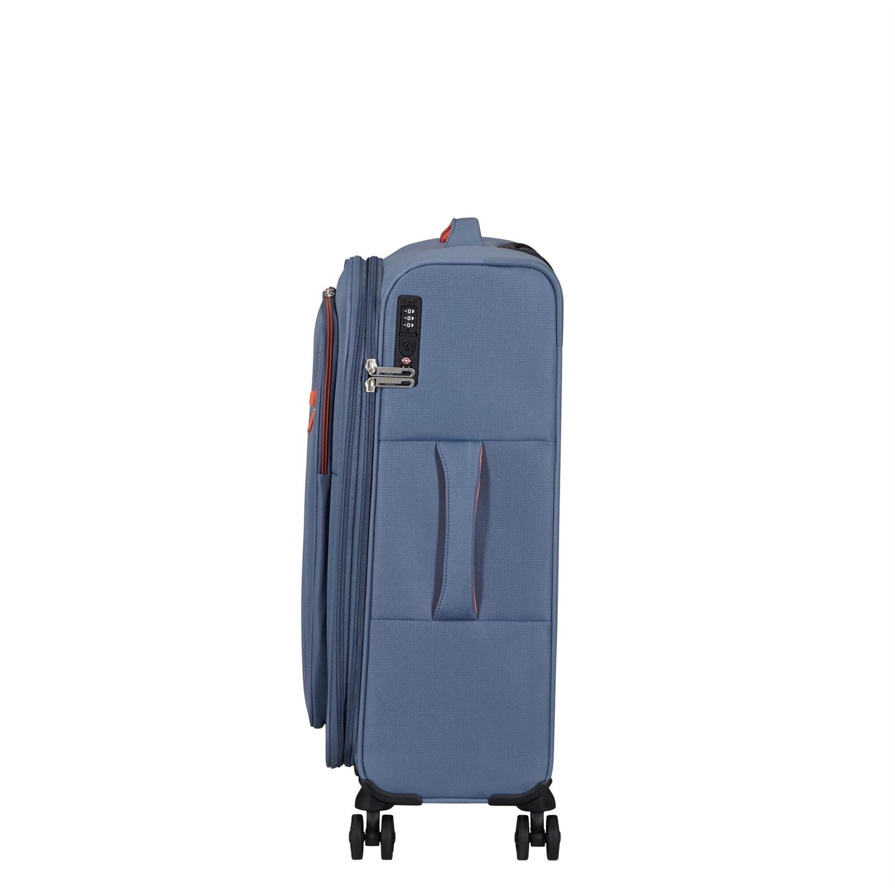 American Tourister Spinner 67x44x26 28cm Exp Tsa Medium Soft Suitcase
