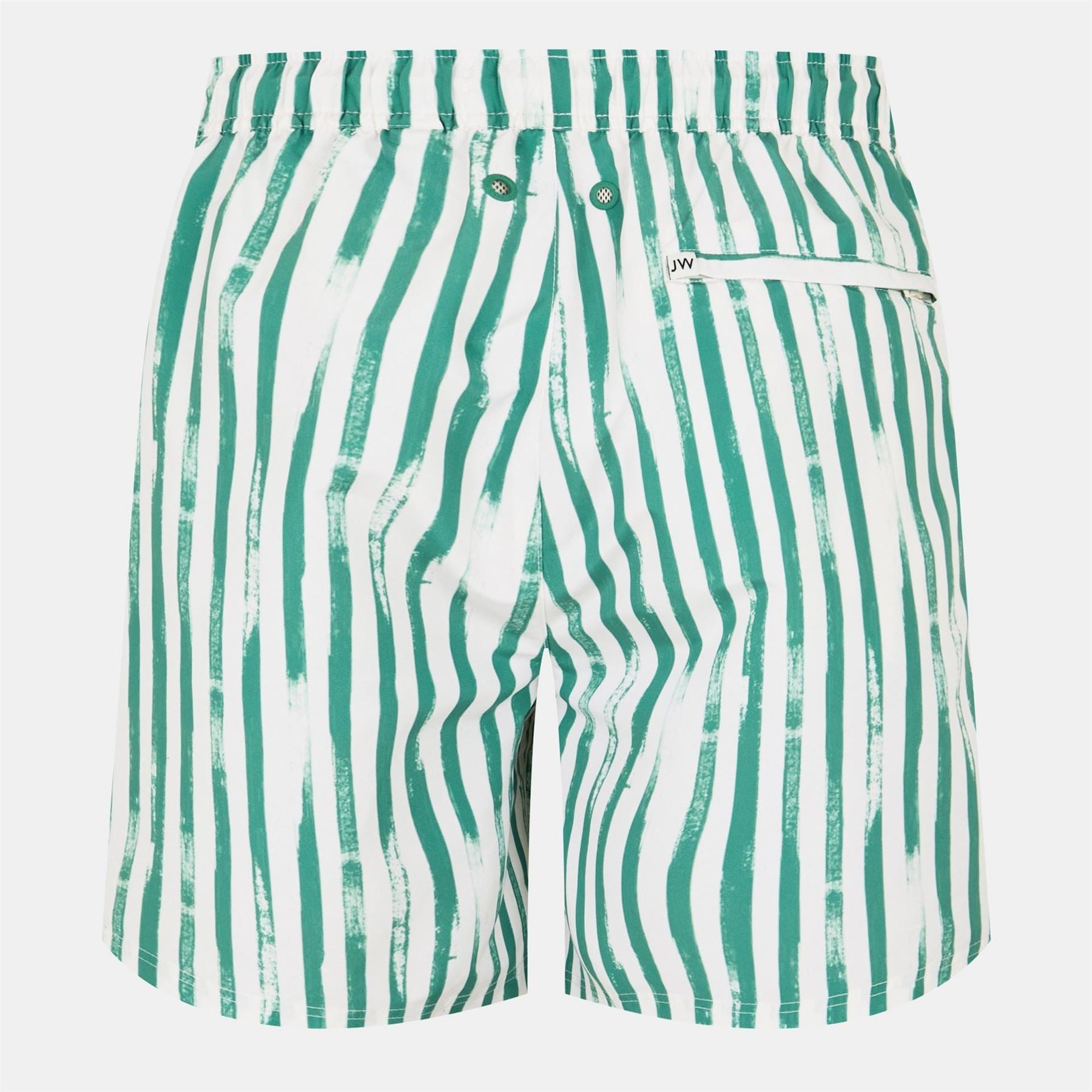 Jack Wills Regular Fit Vertical Stripe Swim Shorts