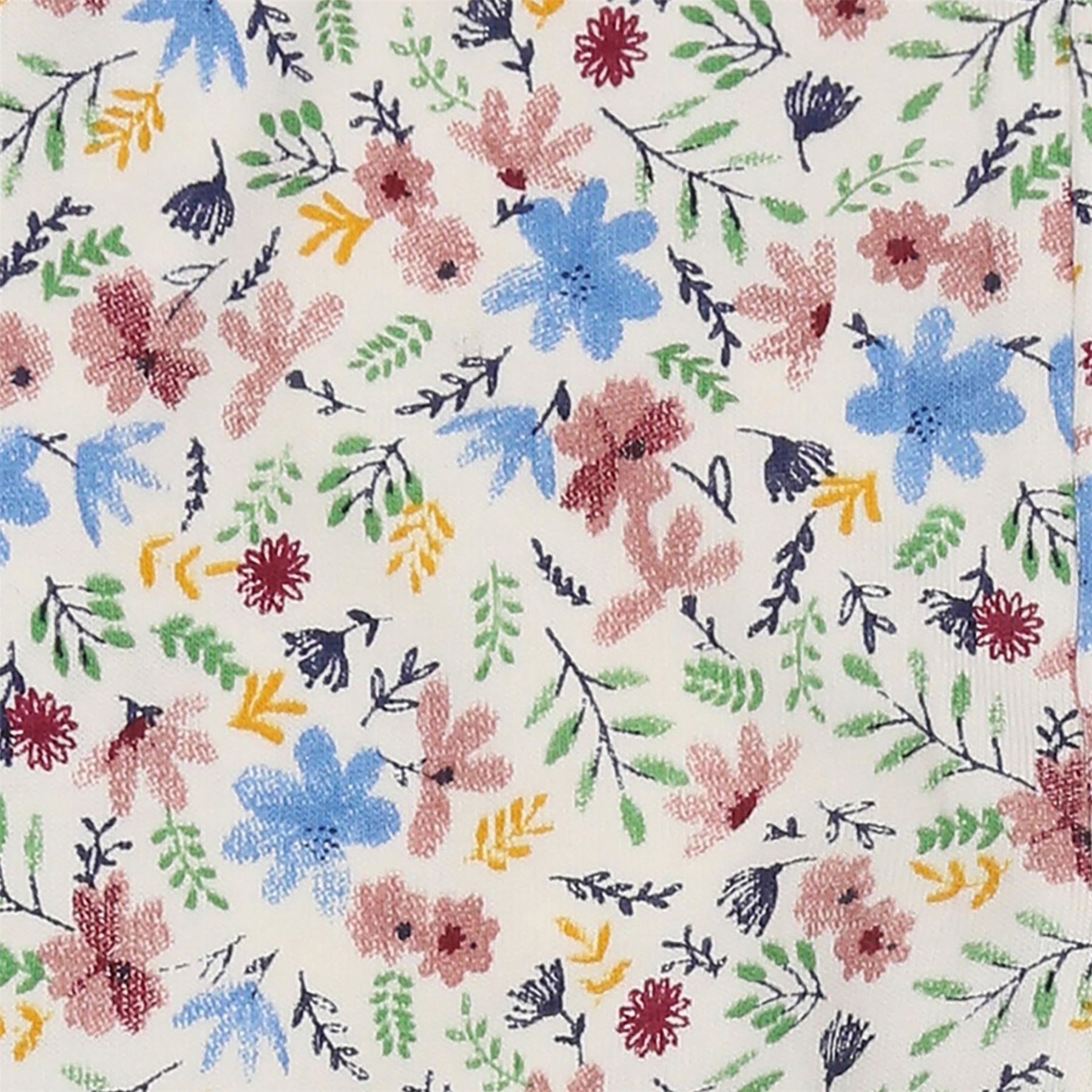 Lilly and Sid  And  Sid Multicoloured Stripe And Floral Print Leggings   2 Pack