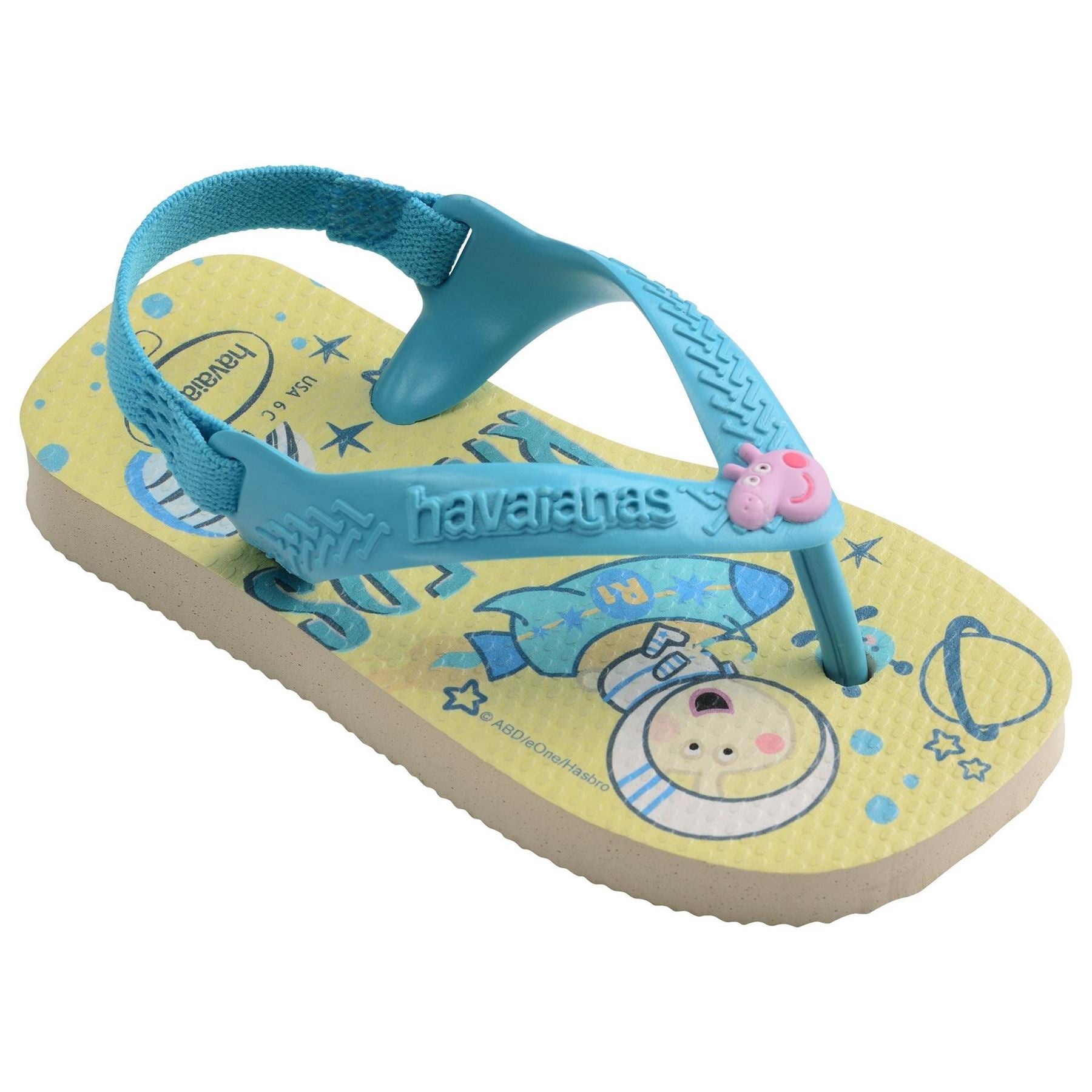 Havaianas Kids Peppa Pig Beige Flip Flops