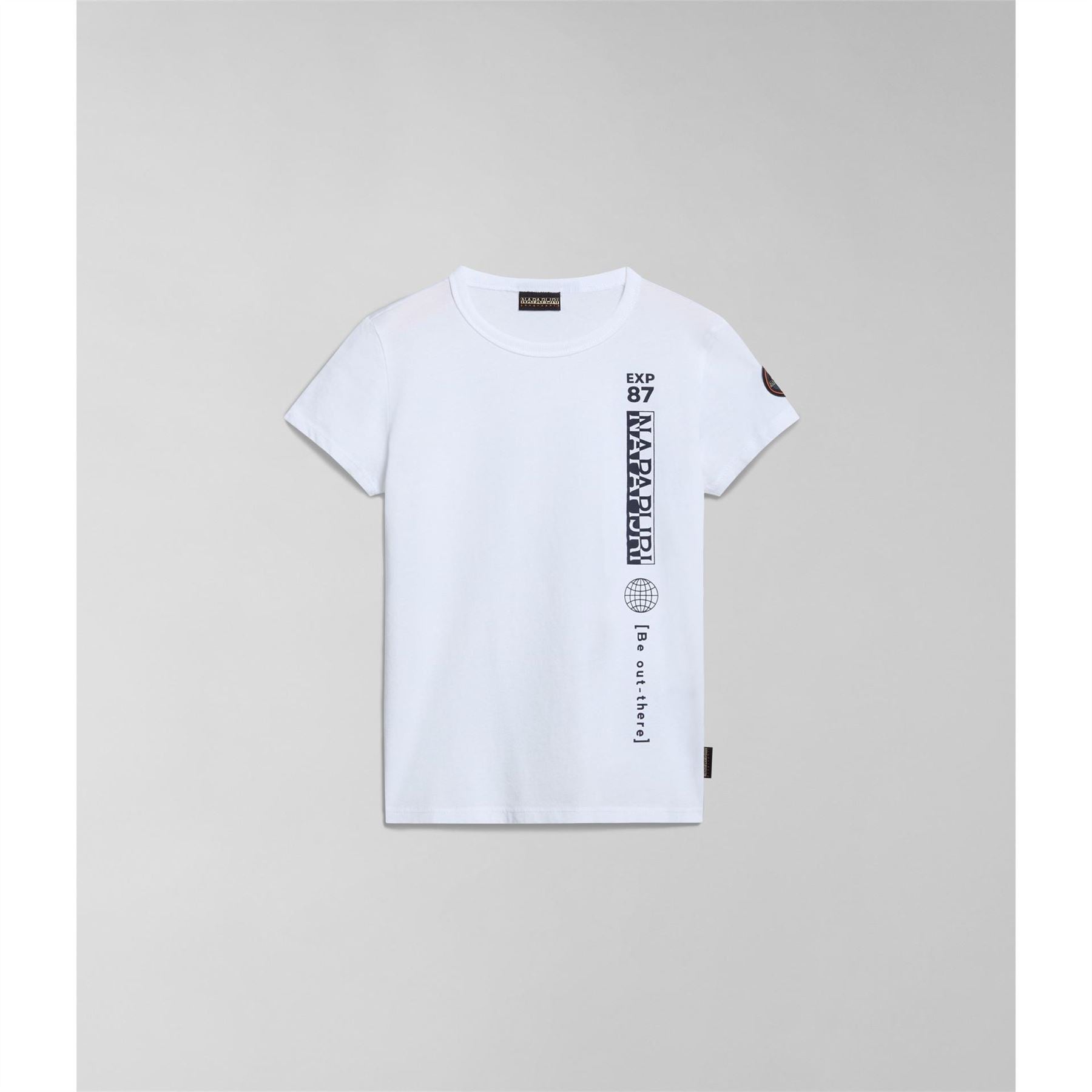 Napapijri Hudson Text Graphic Crew Neck T-Shirt