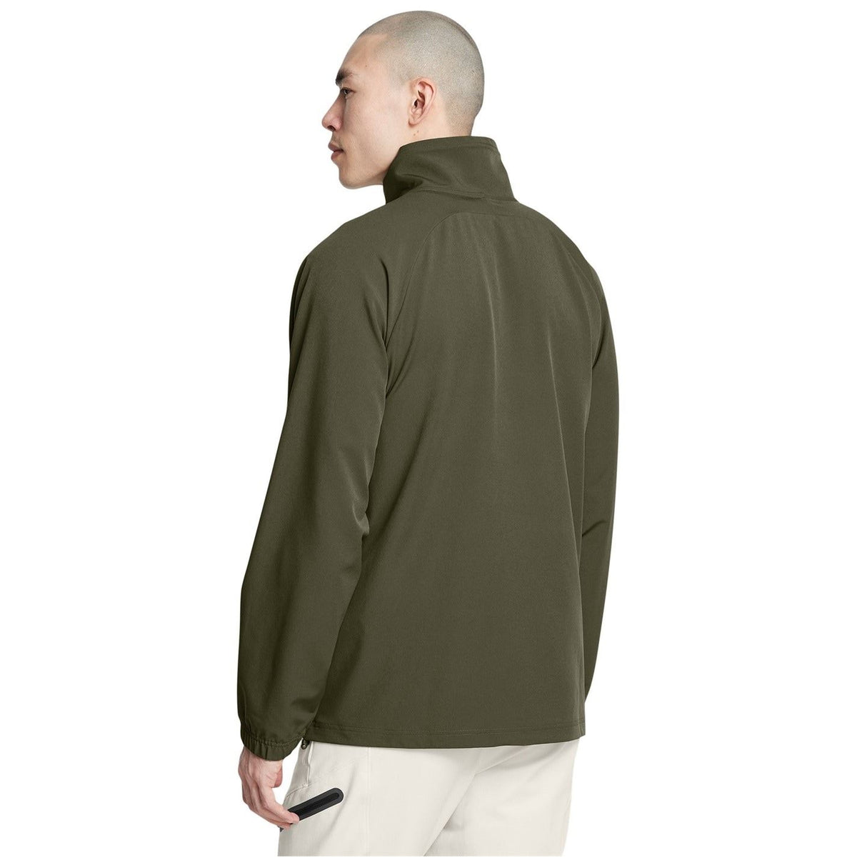 Under Armour Unstoppable Solid Patterned Anorak Jacket with Drawstring