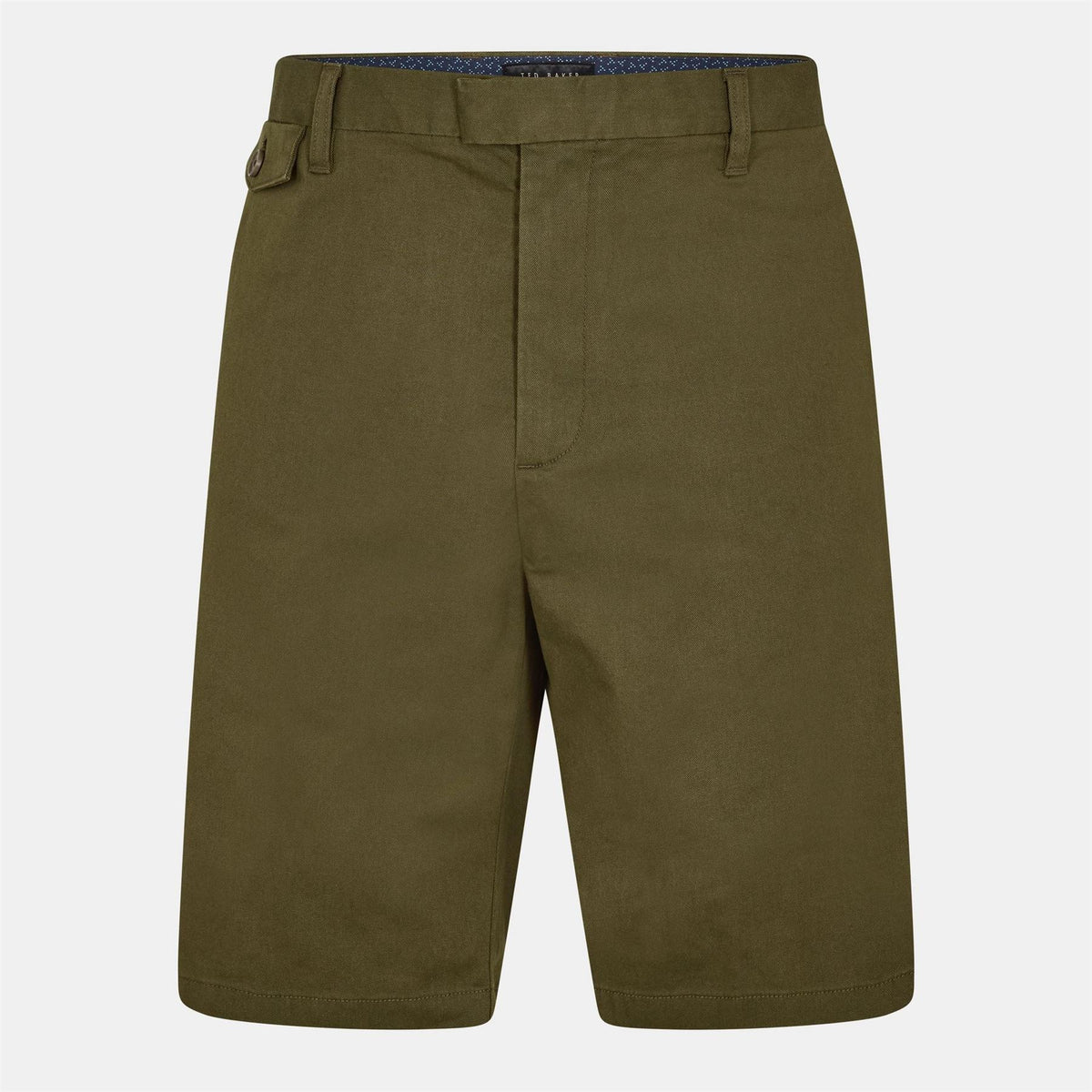Ted Baker Solid Patterned Chino Shorts