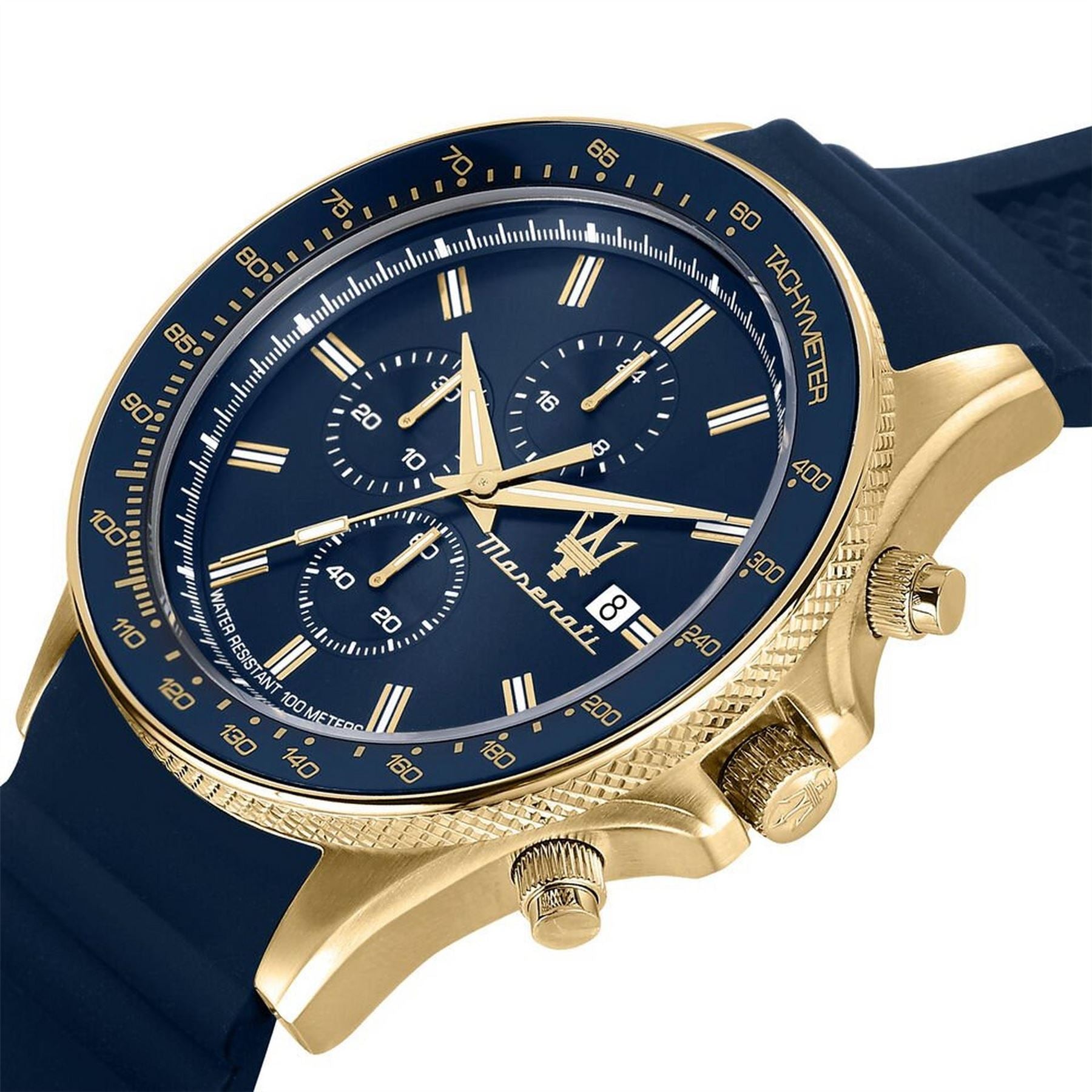 Maserati Sport Analogue Rubber Strap Watch