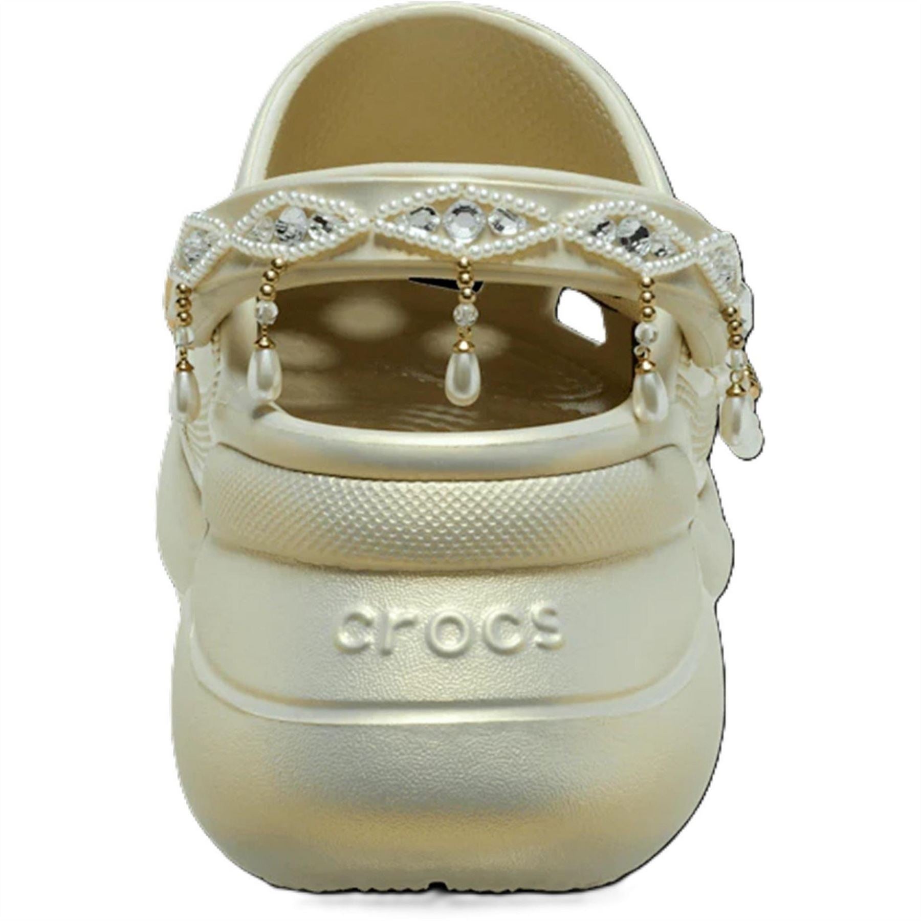 Crocs Bedazzled Shuv Platform Clogs