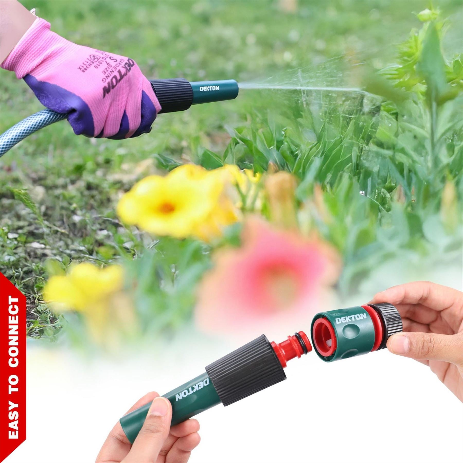 Dekton Piece Hose Nozzle Kit
