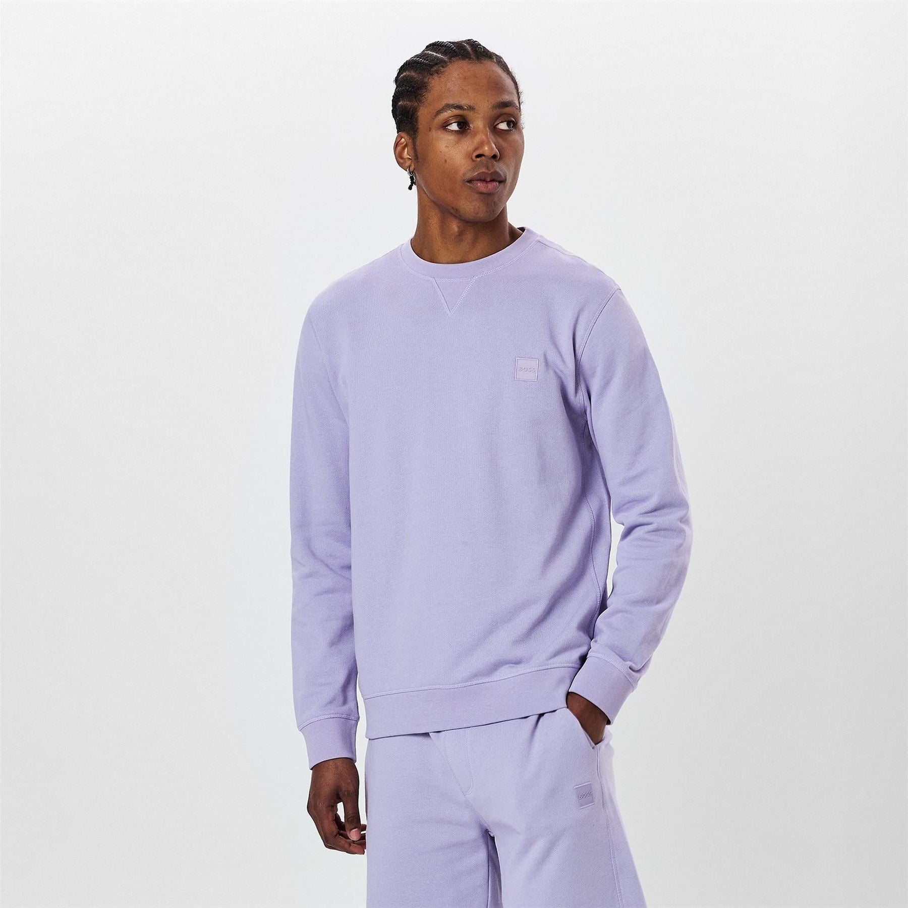 Boss Orange Long Sleeve Premium Cotton Sweatshirt (westart Crew Neck)