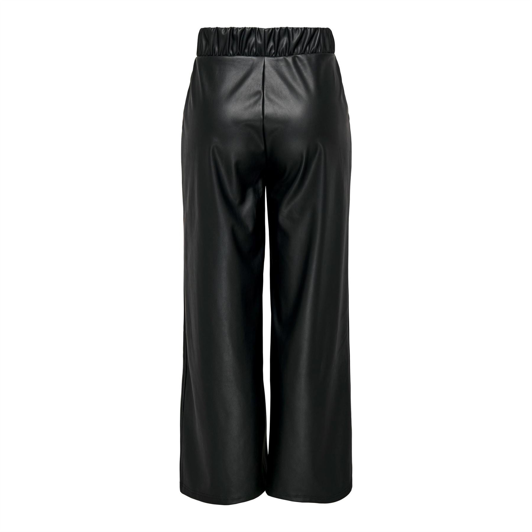 Only Solid Patterned Wide Palazzo Trousers