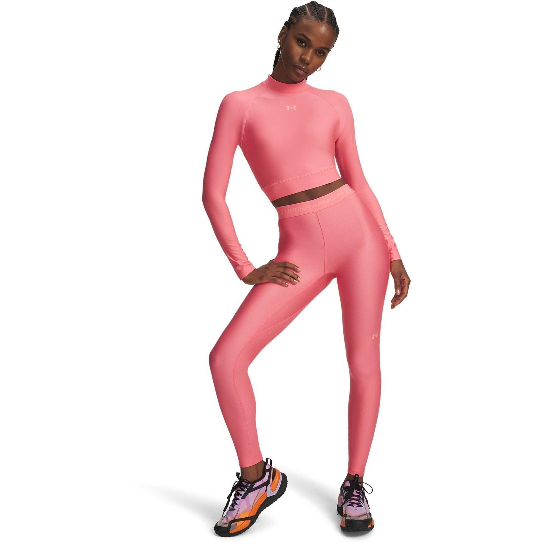 Under Armour HeatGear® Long Sleeve Performance Gym Top