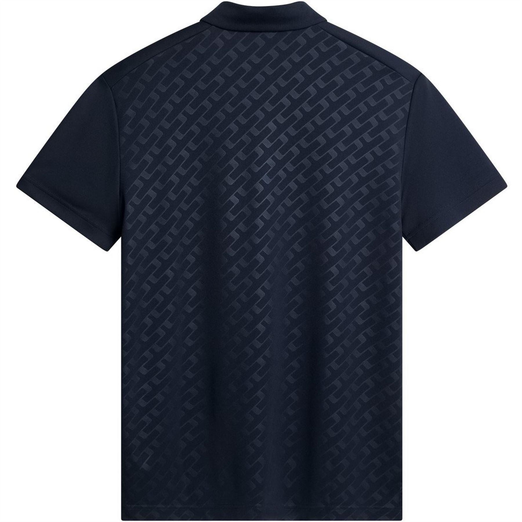 J Lindeberg Golf Collared Neck Short Sleeve Polo Shirt