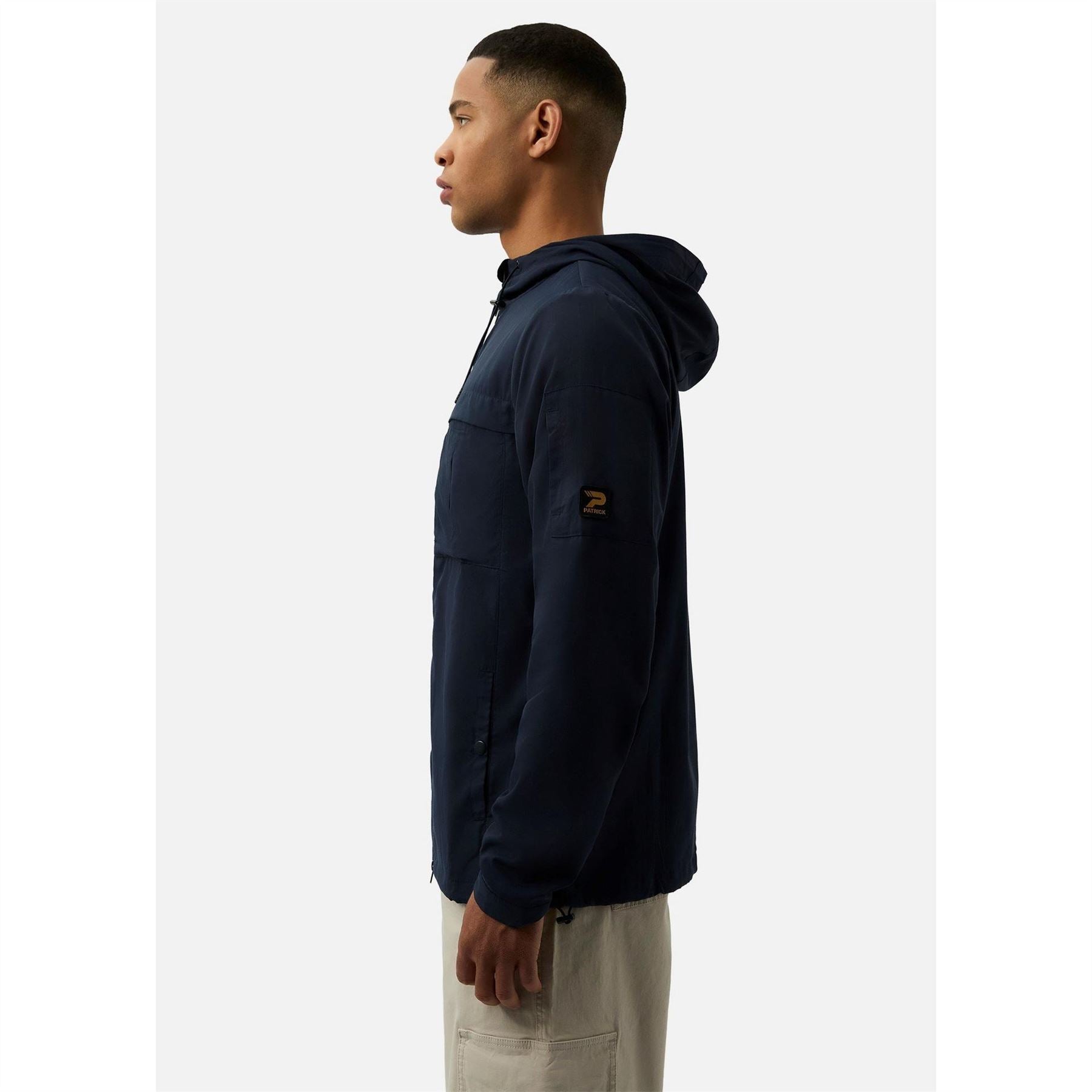 Patrick William Solid Patterned Field Jacket