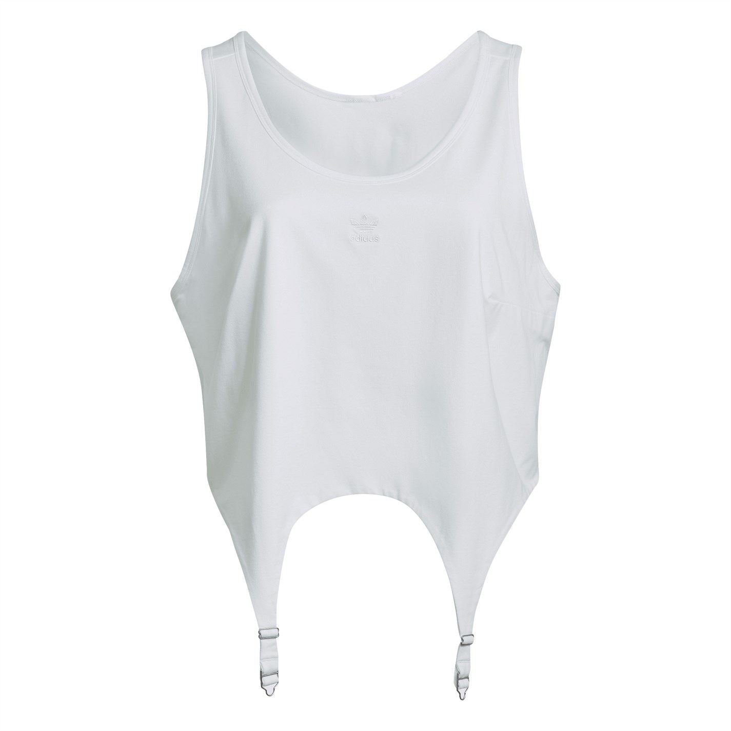 adidas Originals Cropped Scoop Neck Relaxed Fit Tank