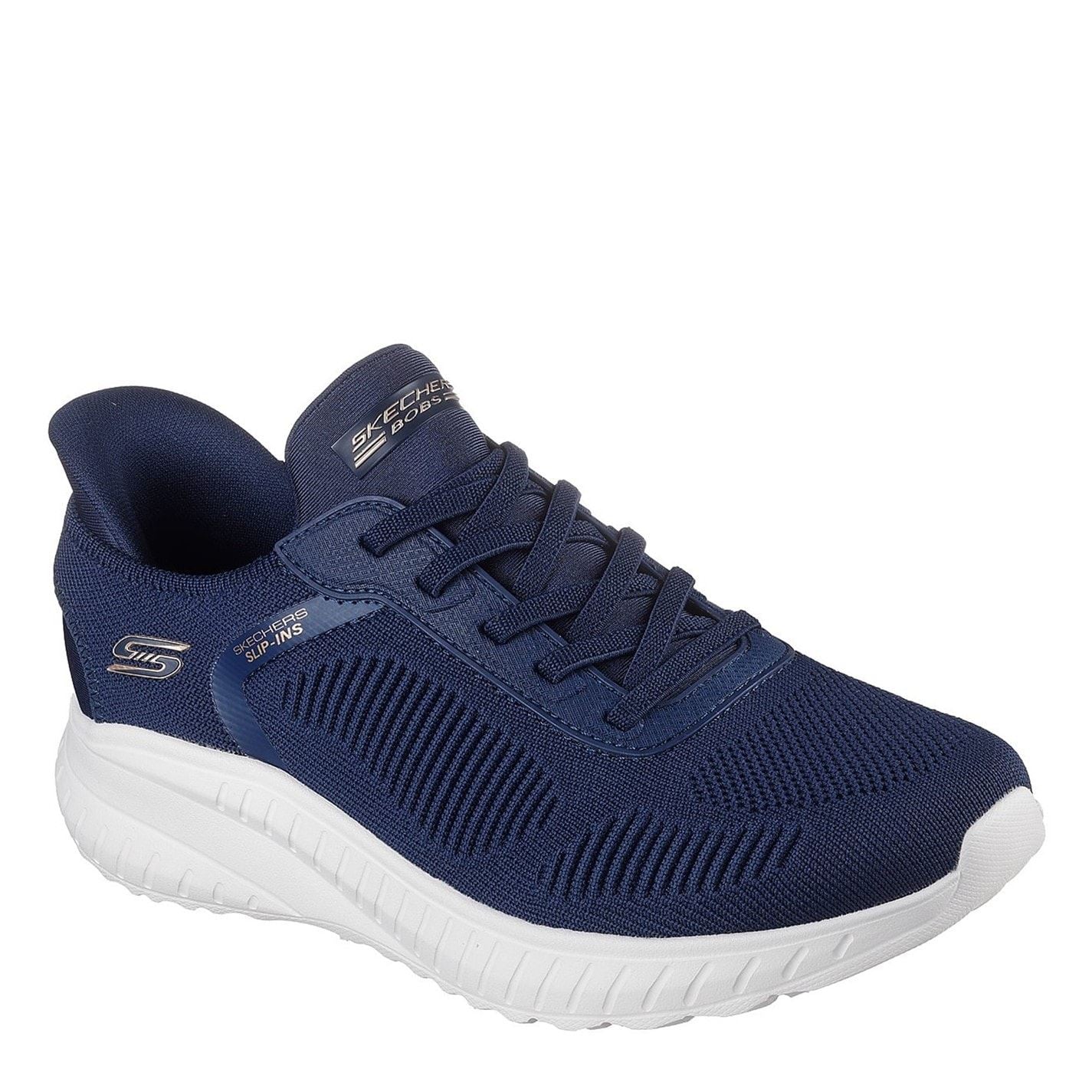 Skechers Engineered Knitted Bungee Slip On Runners