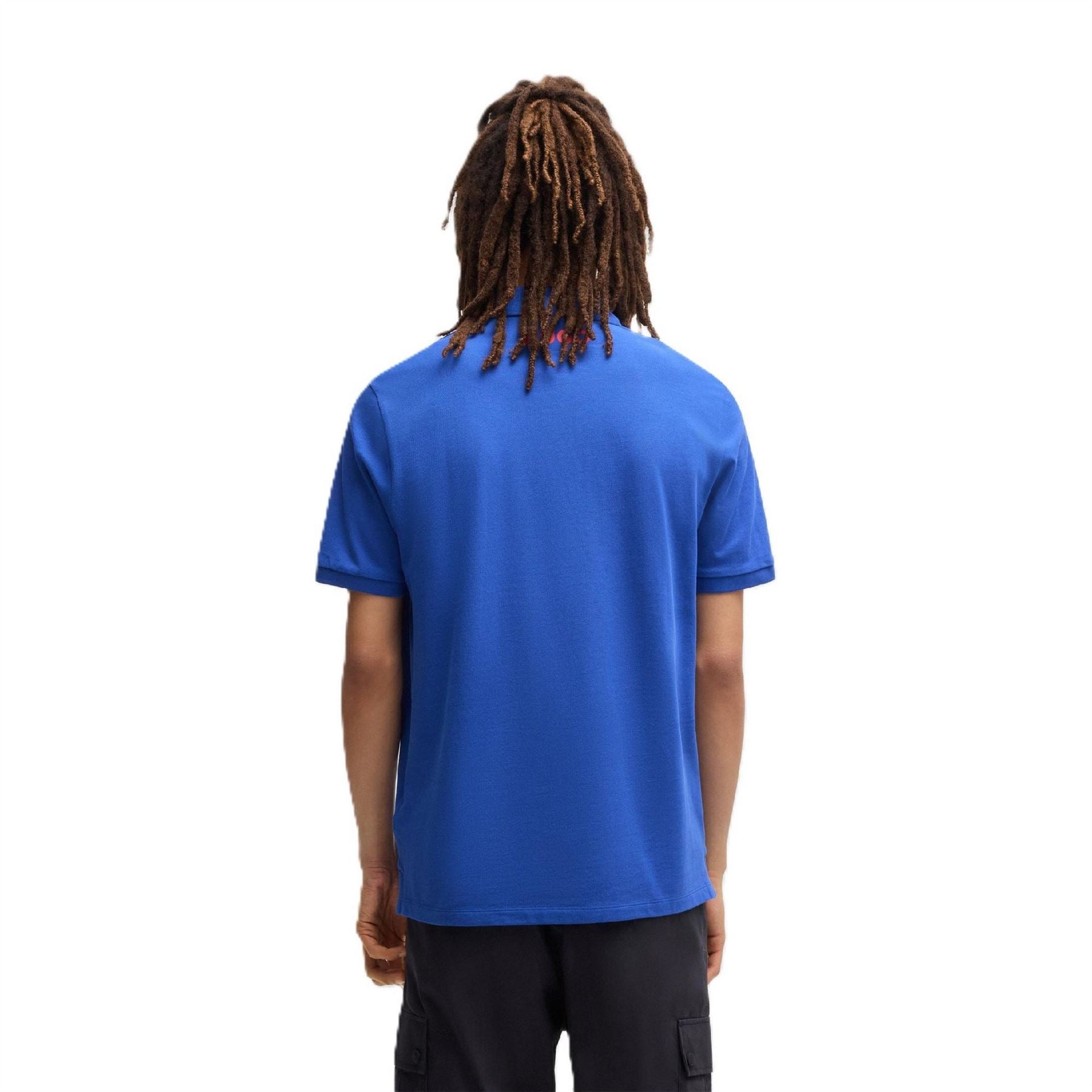 Hugo Vcarb Collared Neck Short Sleeve Polo Shirt