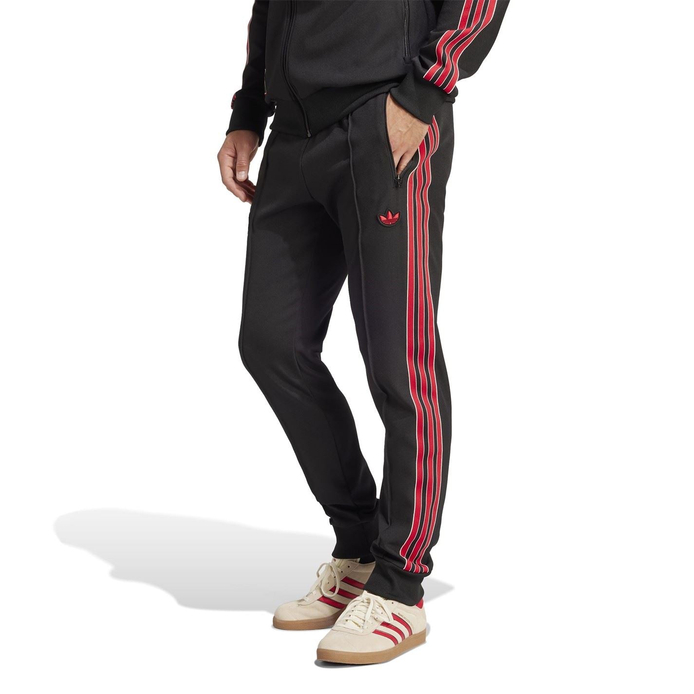 adidas Manchester United Fc Terrace Icons Tracksuit Bottoms Adults