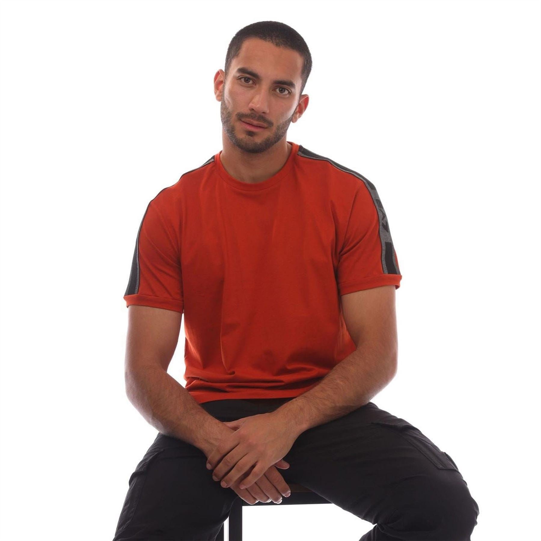 EA7 Series Cotton Jersey T-Shirt