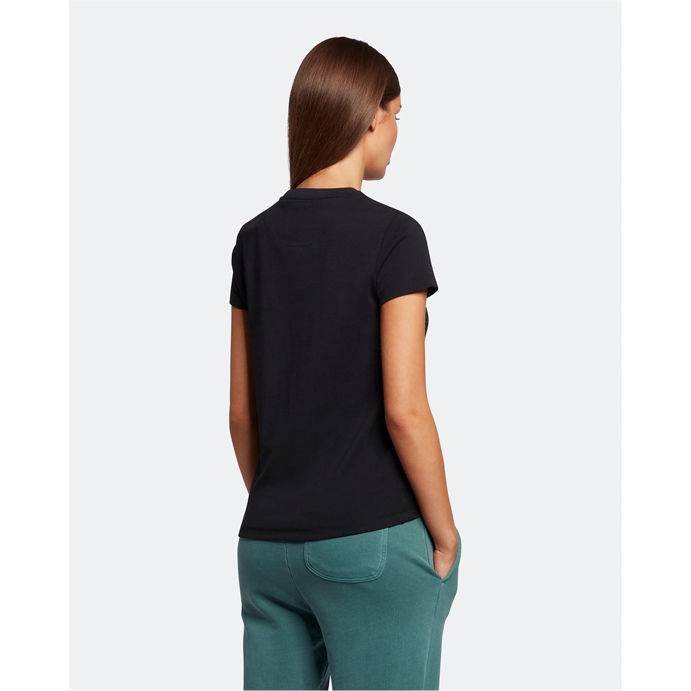 Lyle and Scott Popcorn Crew Neck Relaxed Fit T-Shirt