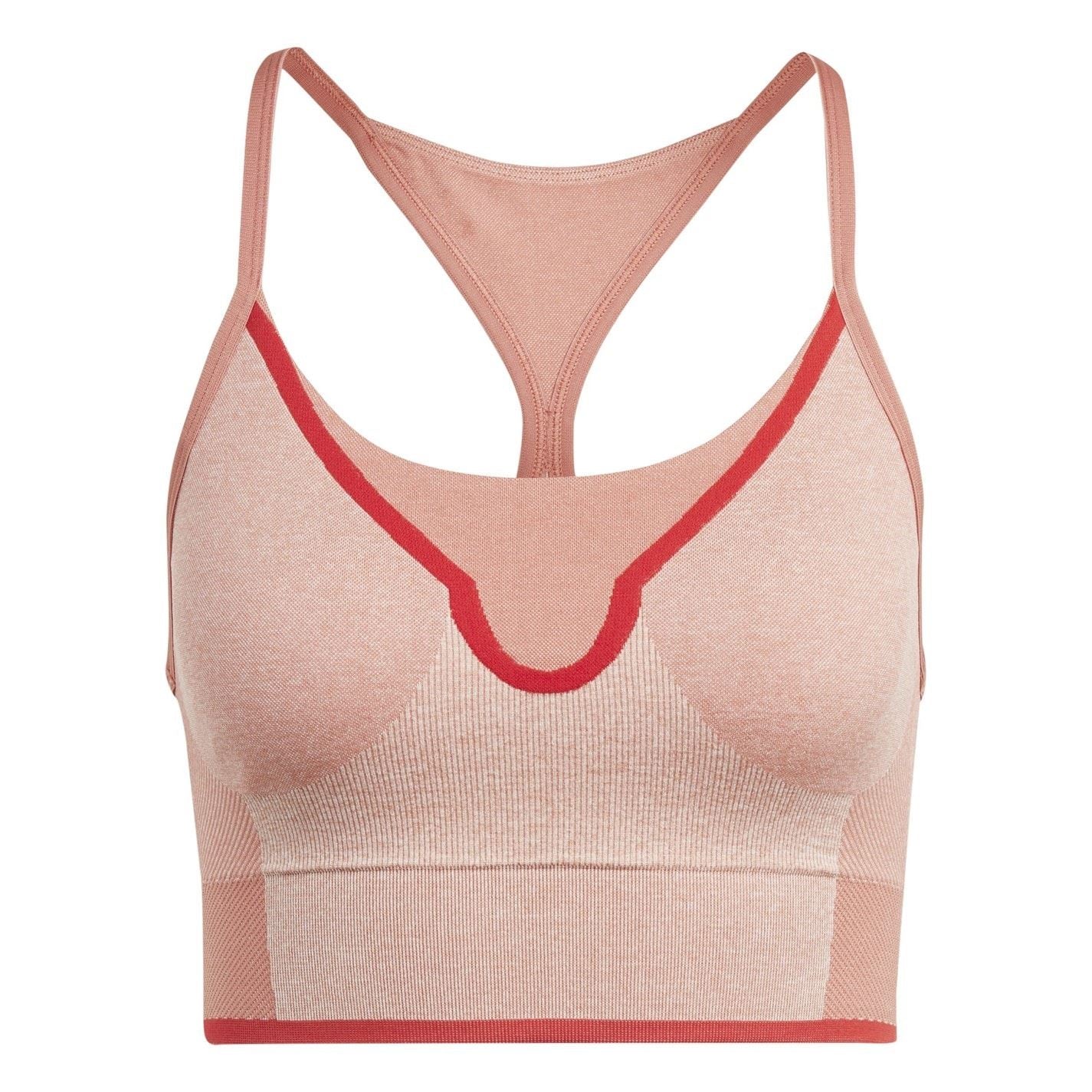 adidas Cropped Spaghetti Strap Sports Bra