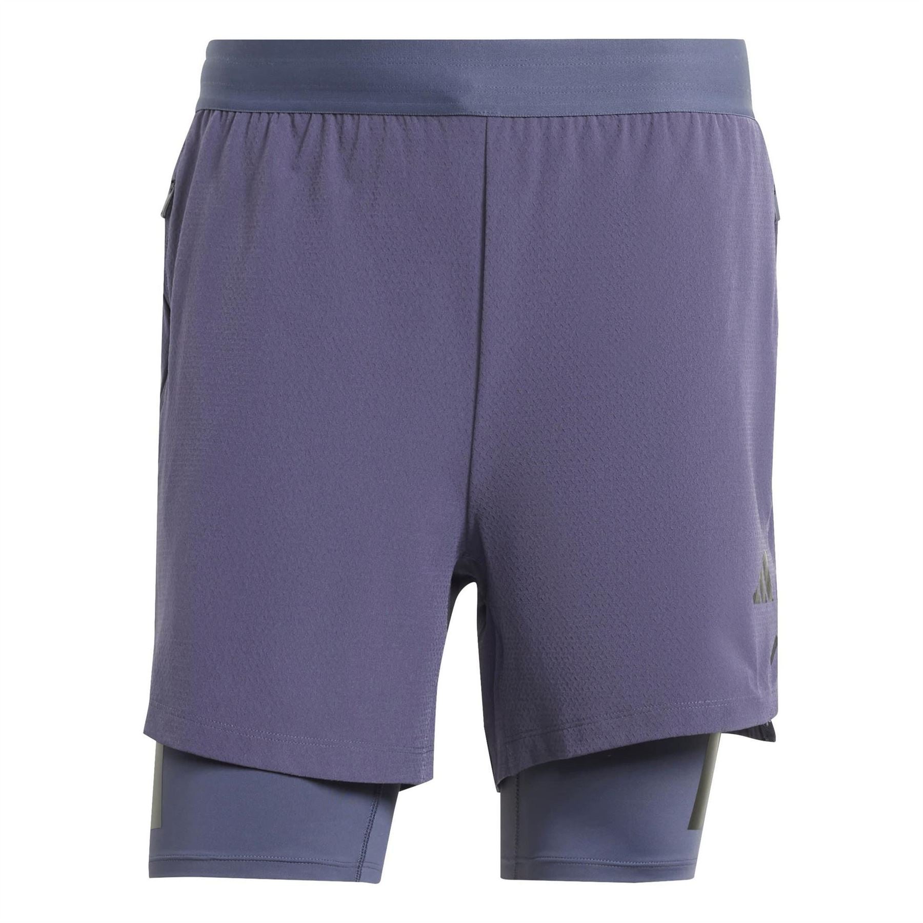 adidas Mens Power Workout Two In One Shorts